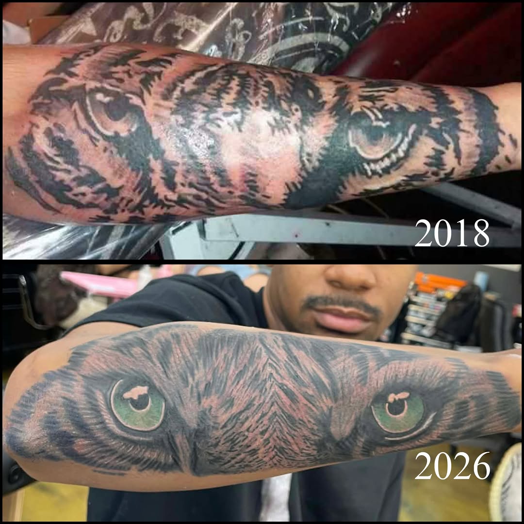 Tattoo by @thablackbradpitt — realism