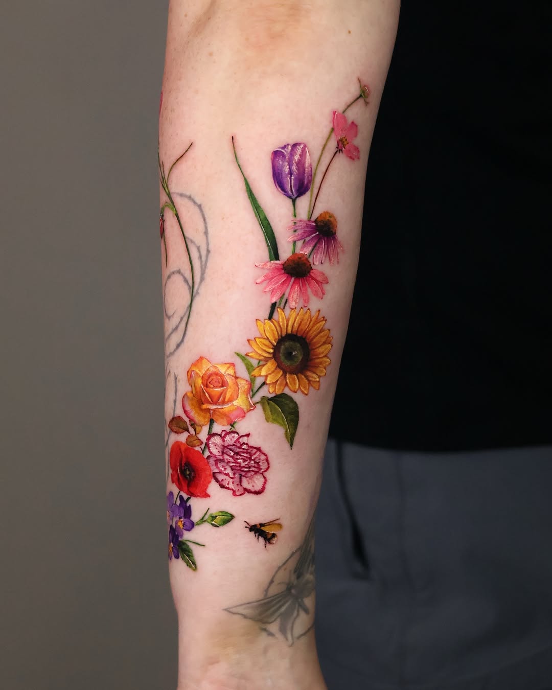 Tattoo by @tattooist_yum โ realism, watercolor