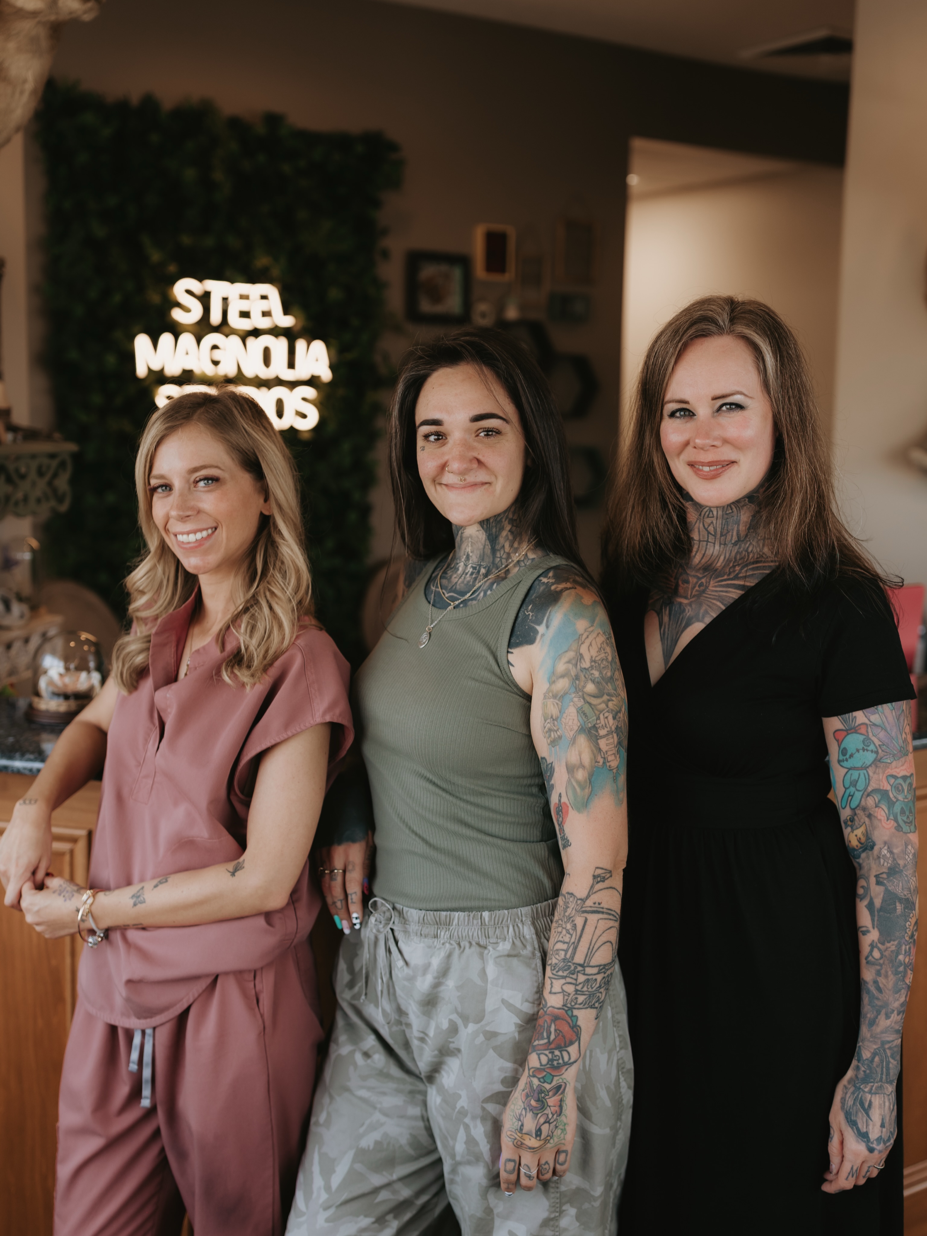 Tattooed individuals American traditional tattoo on the torso by Shelby Raia