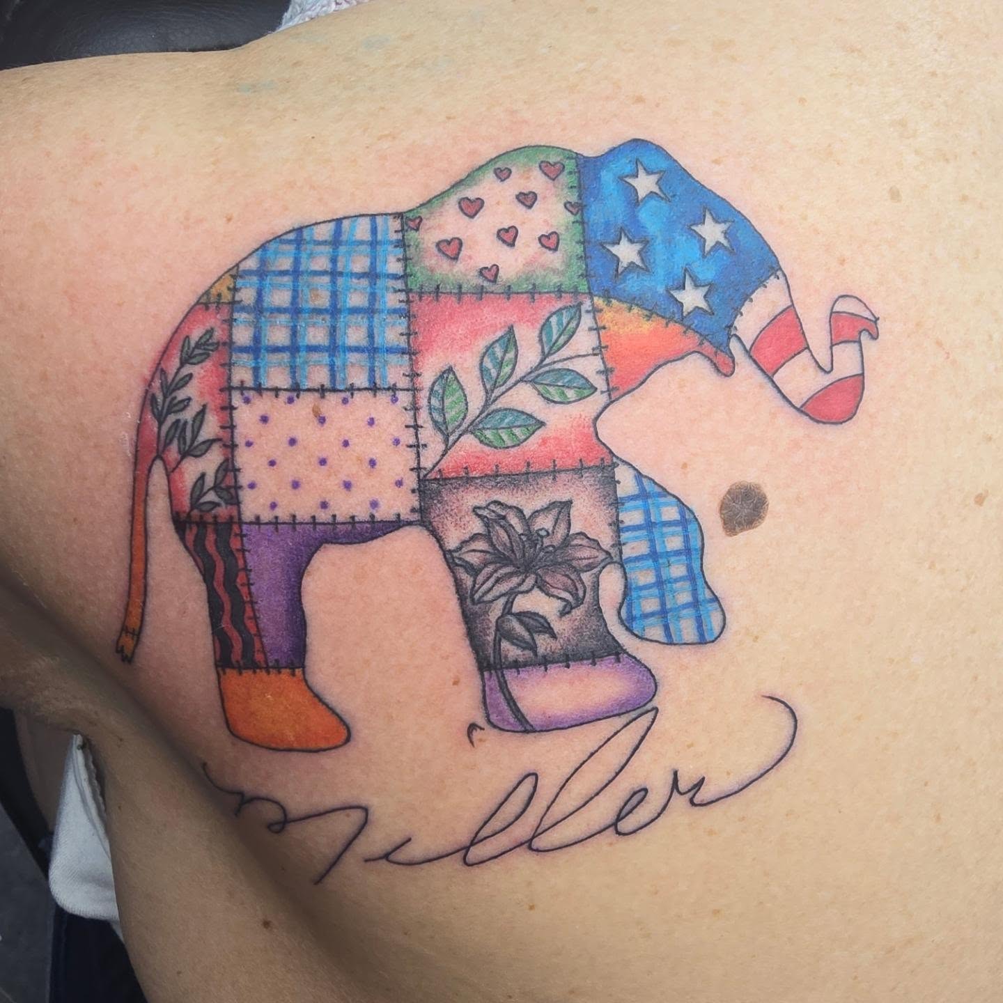 Tattoo by @mike_hambright_tattoos — american_traditional, dotwork