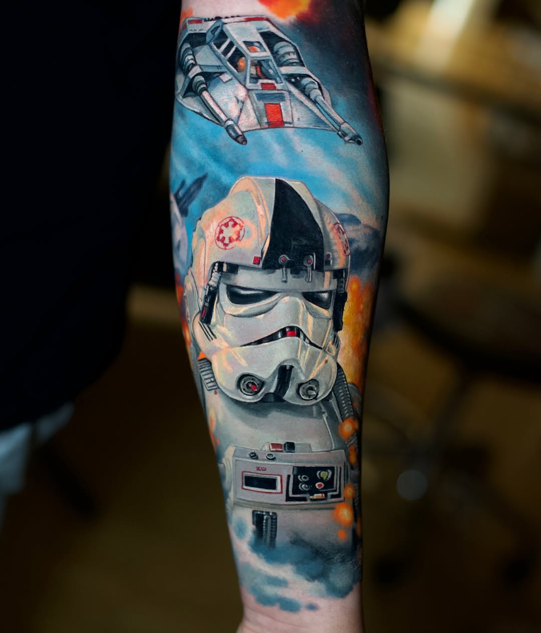 Tattoo by @peterhilgersart — realism, black_and_grey