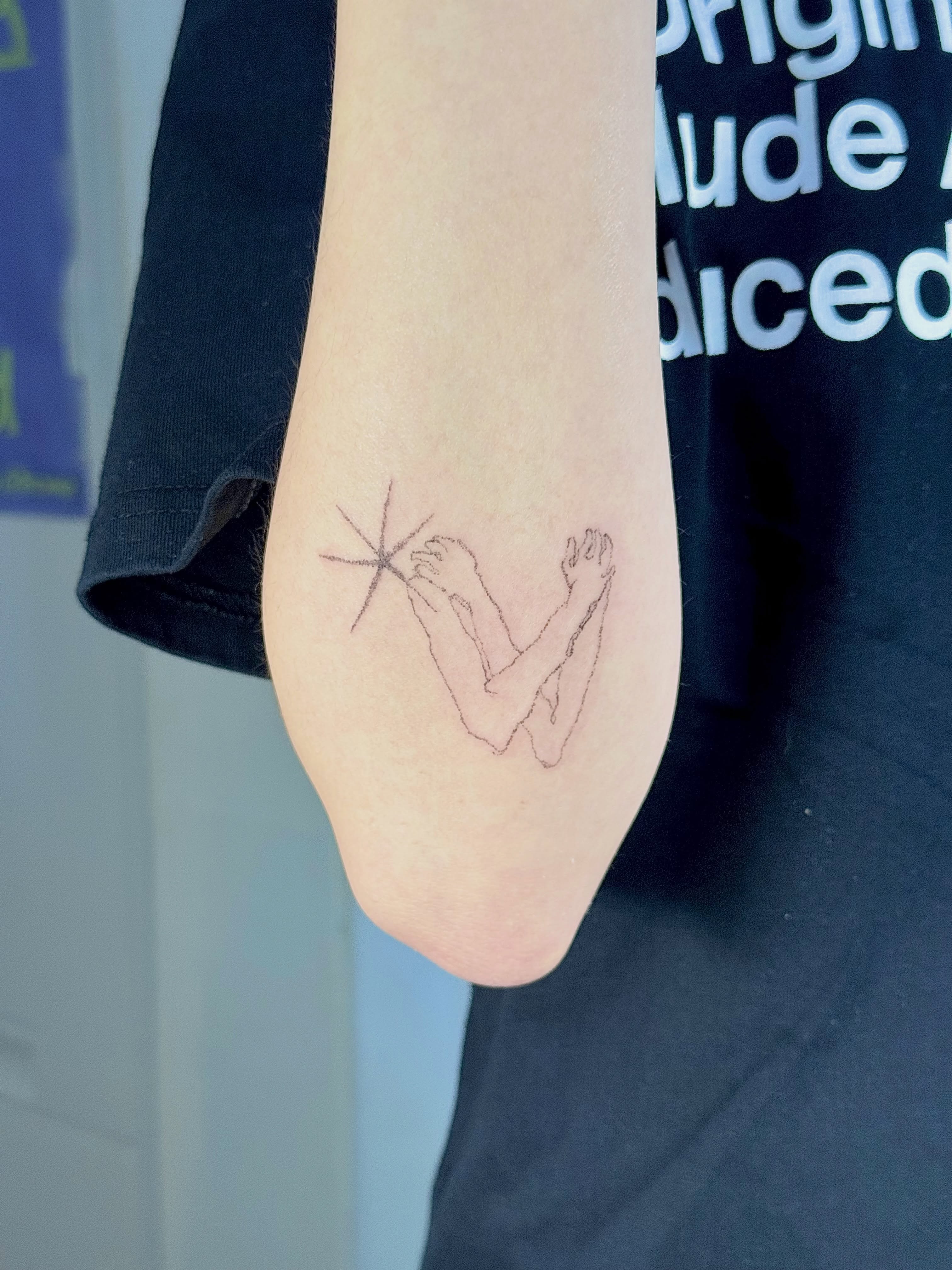 Tattoo by @idonthurry — minimalist