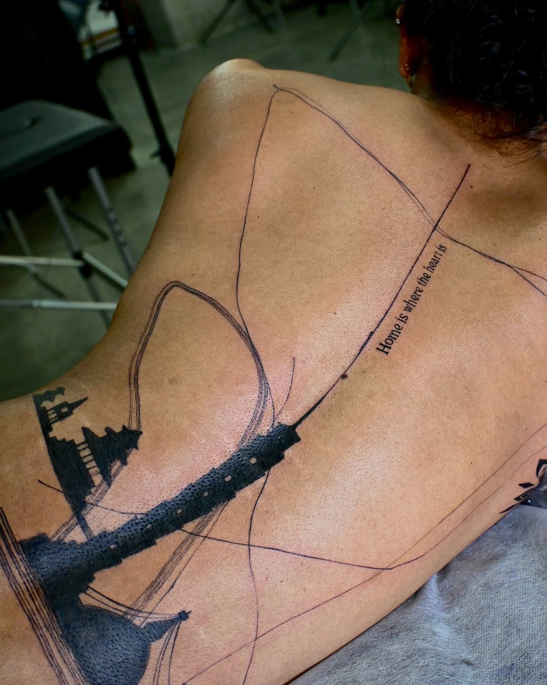 Tattoo by 이영, Seoul, South Korea
