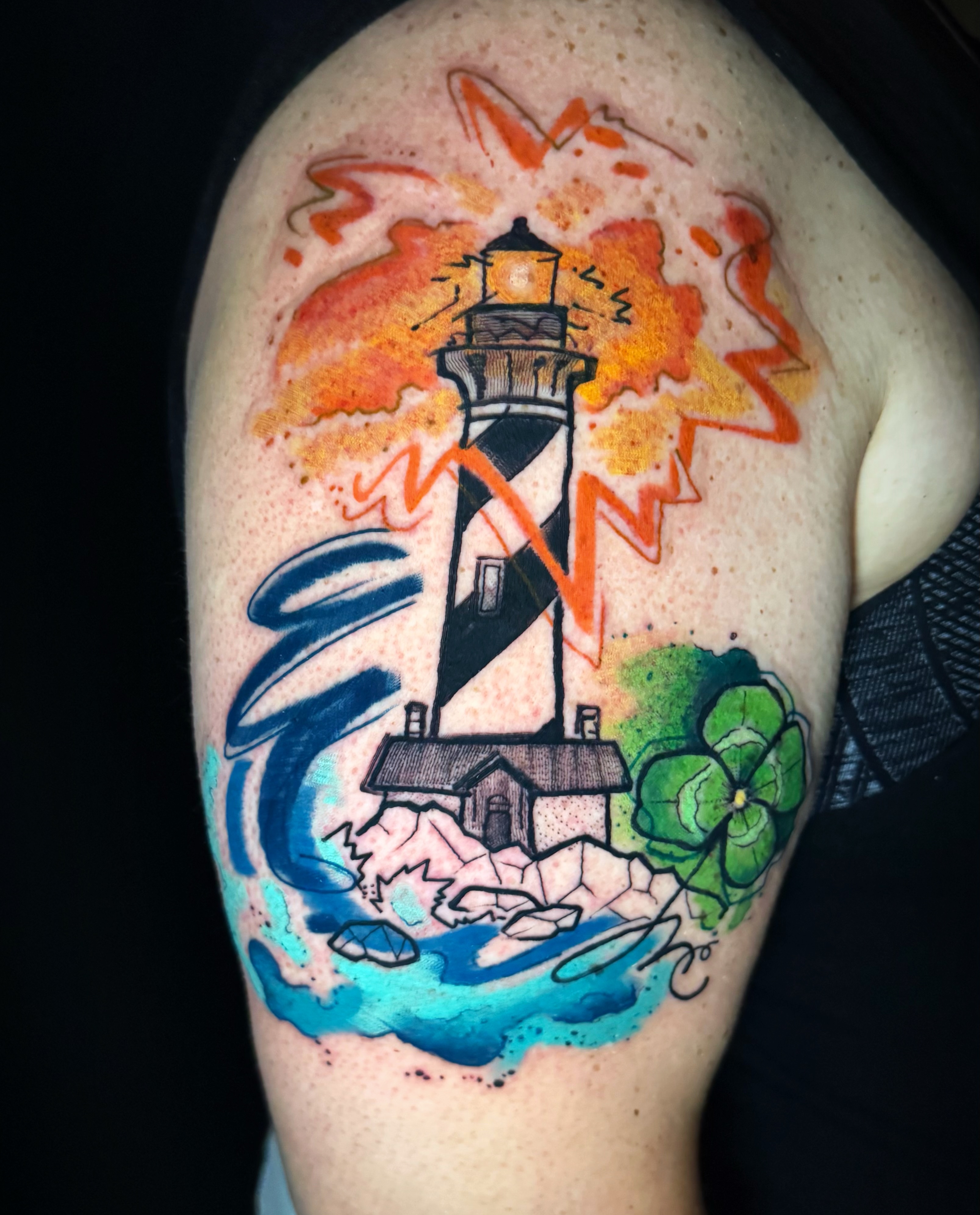 Tattoo by @jenniferedge — watercolor