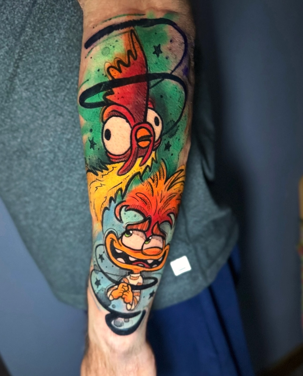 Tattoo by @jenniferedge — watercolor, illustrative