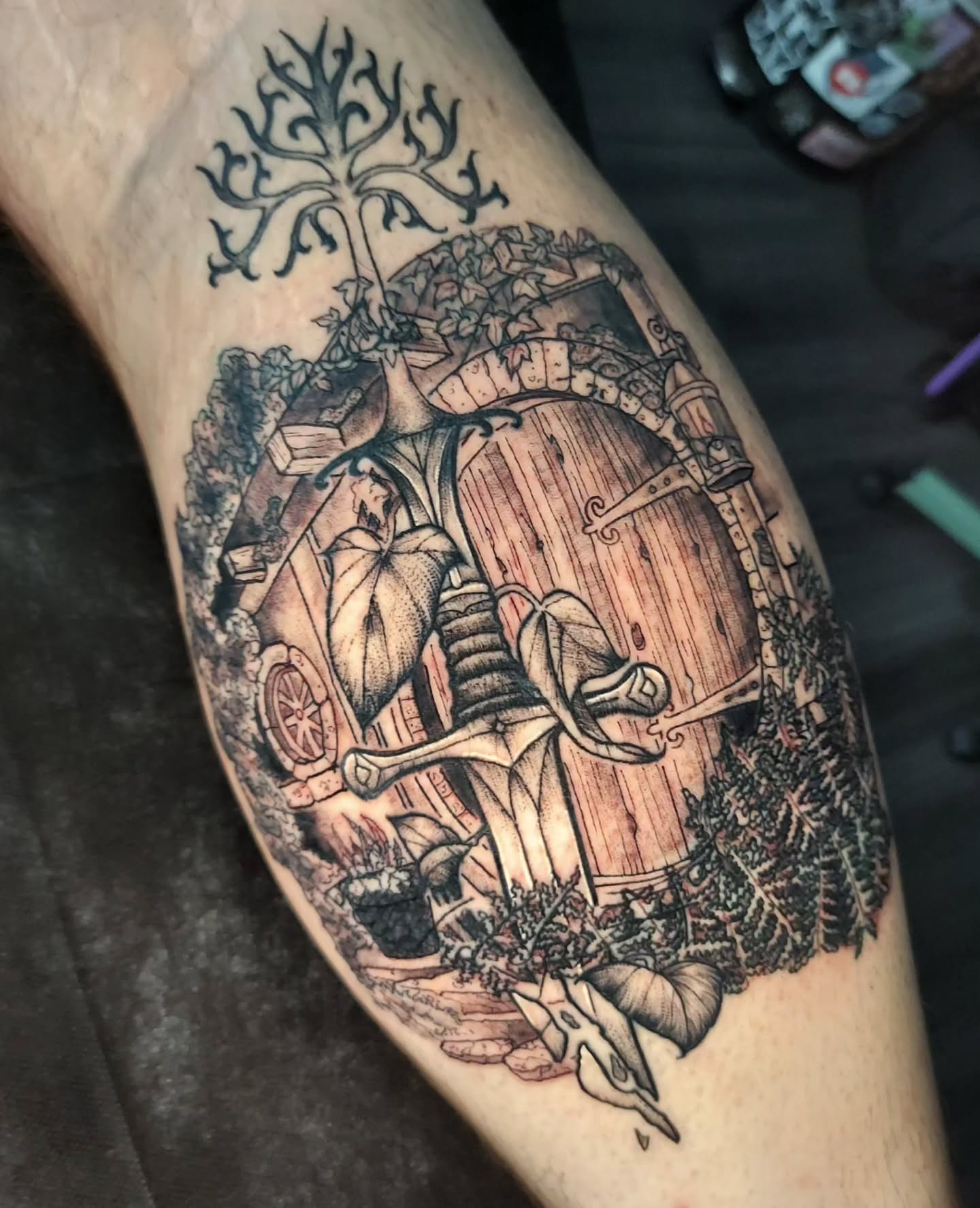 Tattoo by @vex_ink_tattoos — black_and_grey, realism