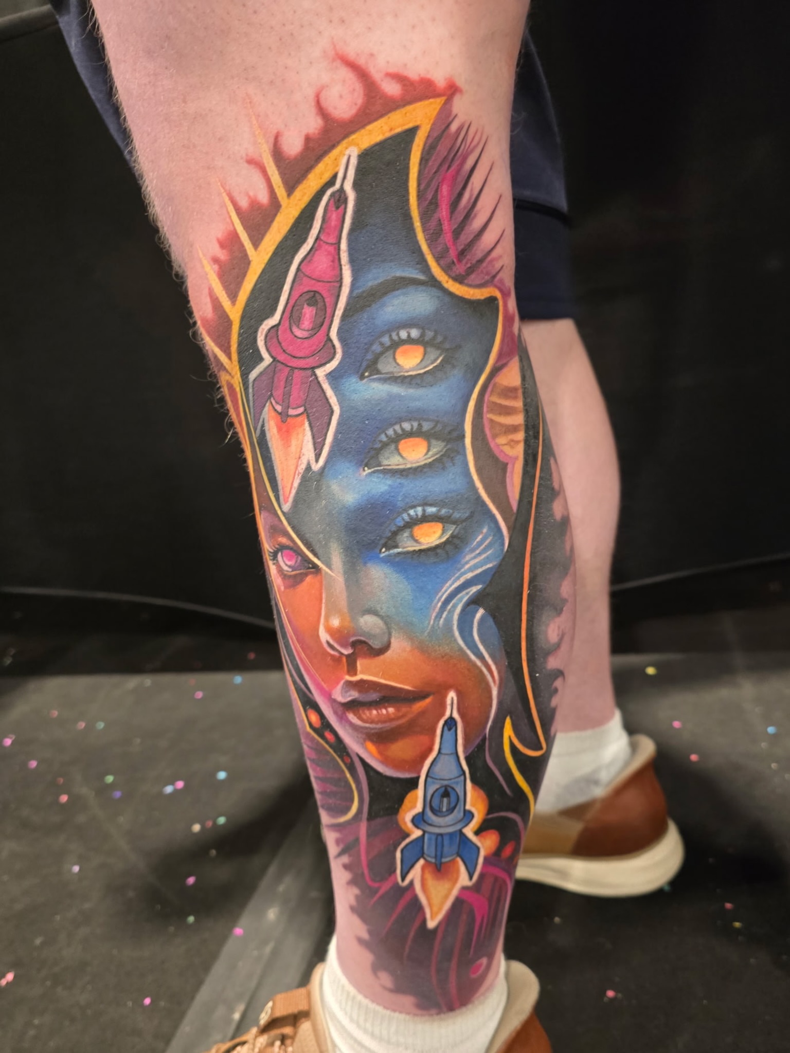 Tattoo by @halsawyersart — new_school, illustrative