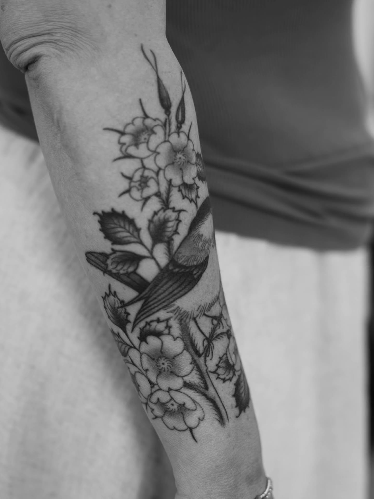 Tattoo by @bramadey — black_and_grey