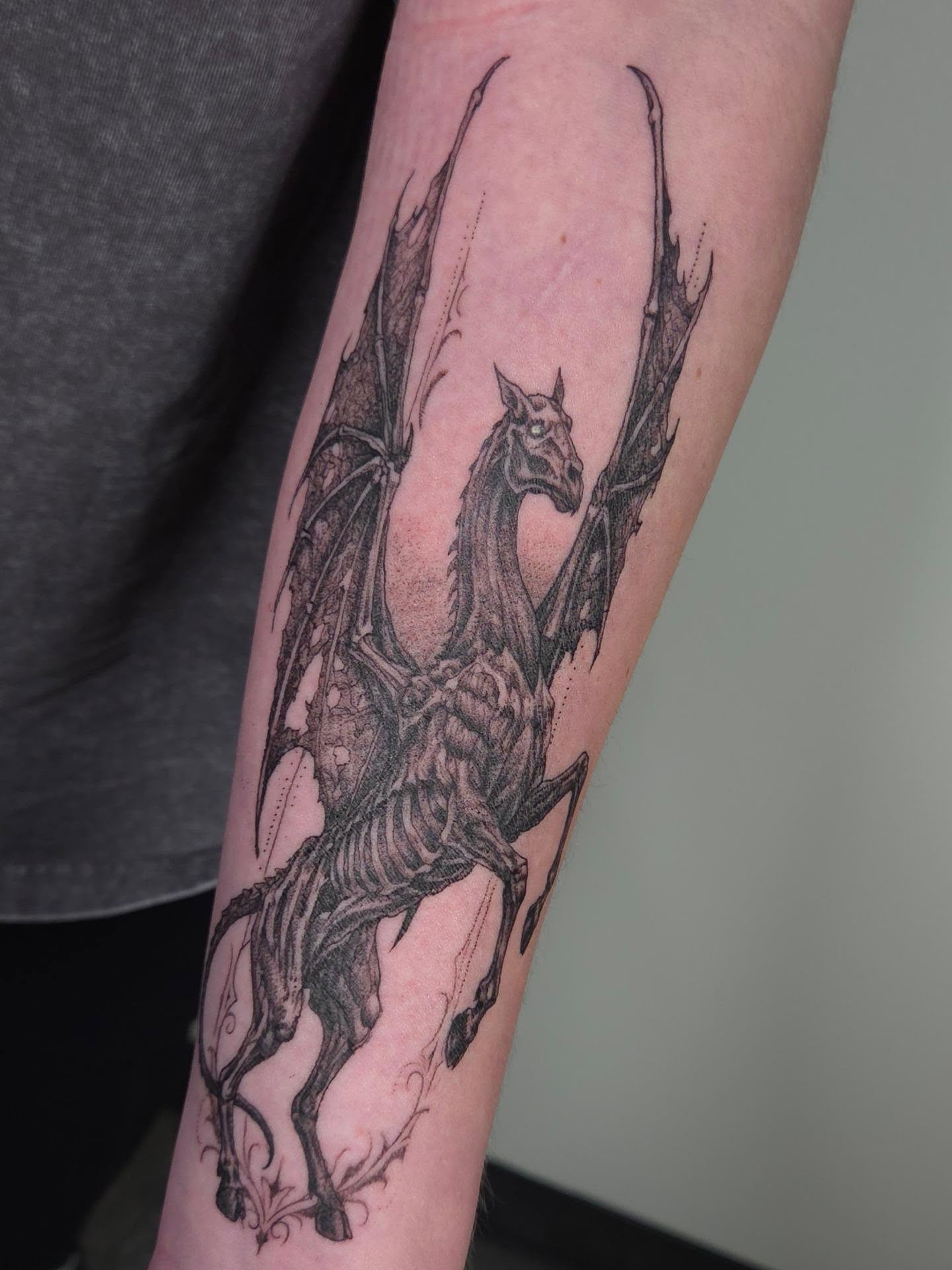 Tattoo by @inkbyjeremy โ black_and_grey, realism