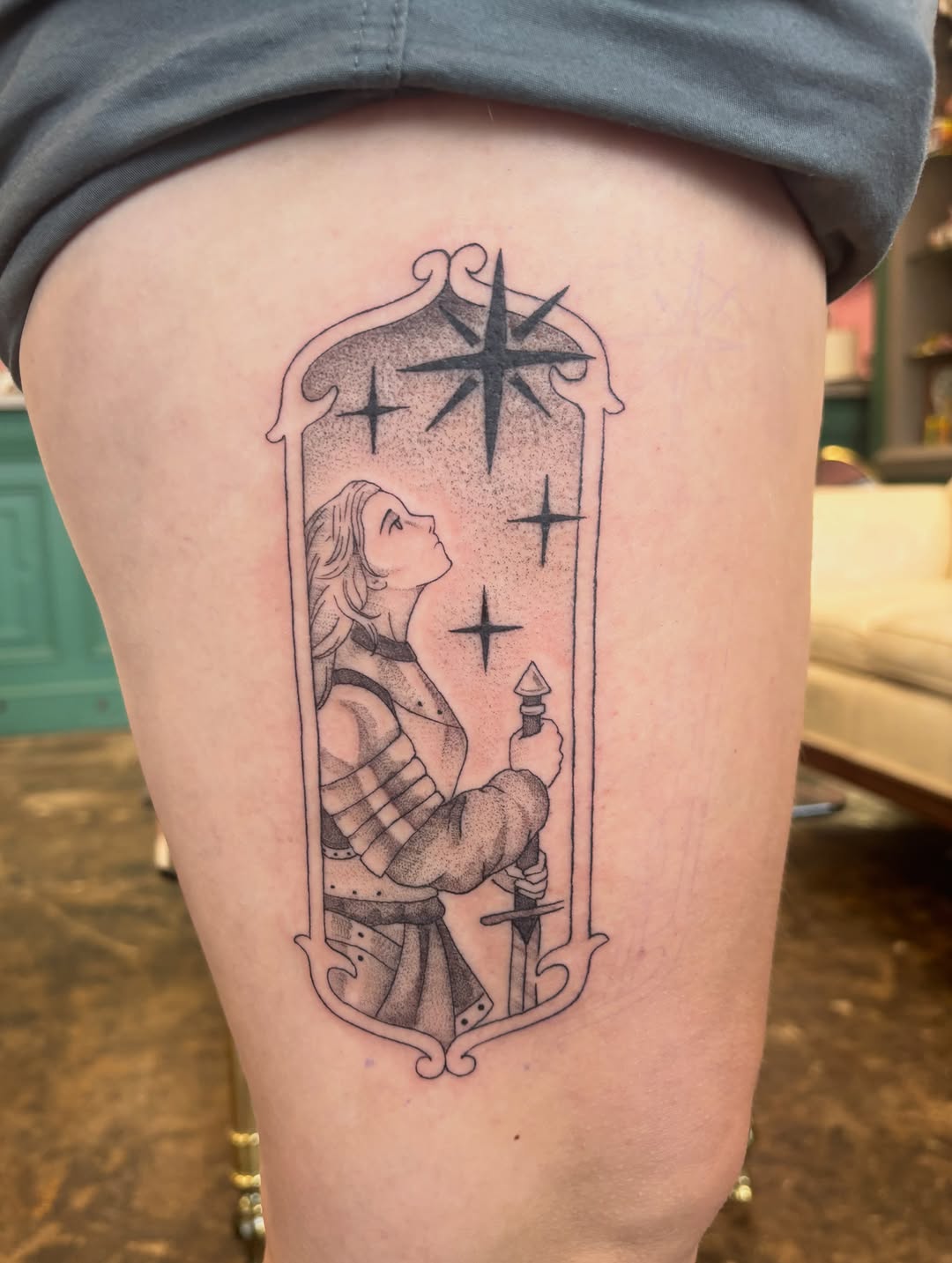 Tattoo by @beccabootattoos — black_and_grey, illustrative