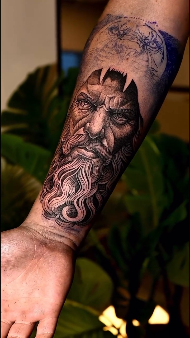 Tattoo by @guritattedyou — realism, black_and_grey