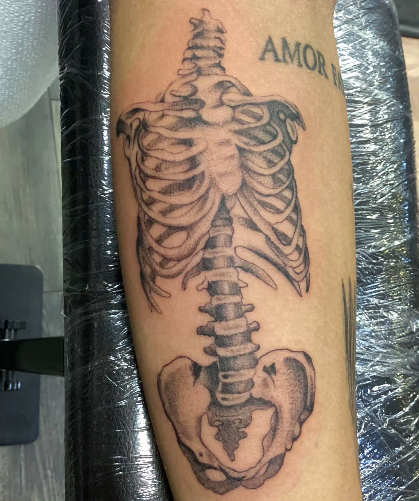 Tattoo by @crucible.ink — black_and_grey