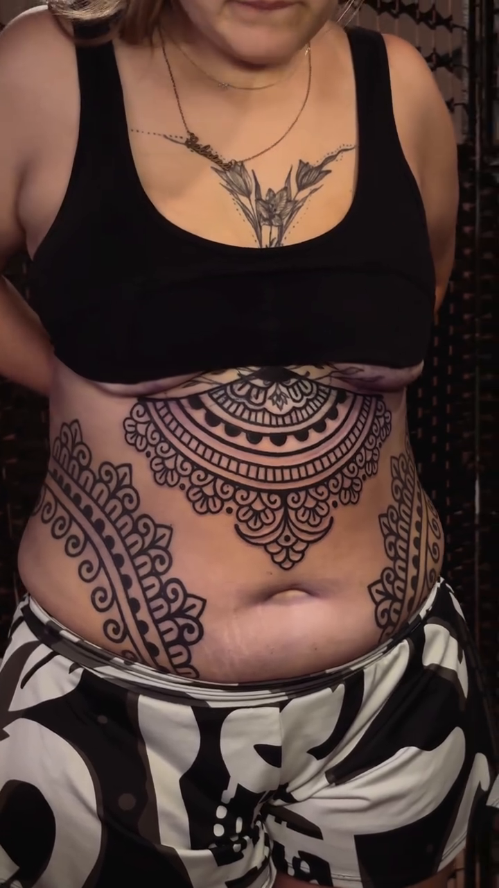 Tattoo by @joe.blackmamba β blackwork, ornamental