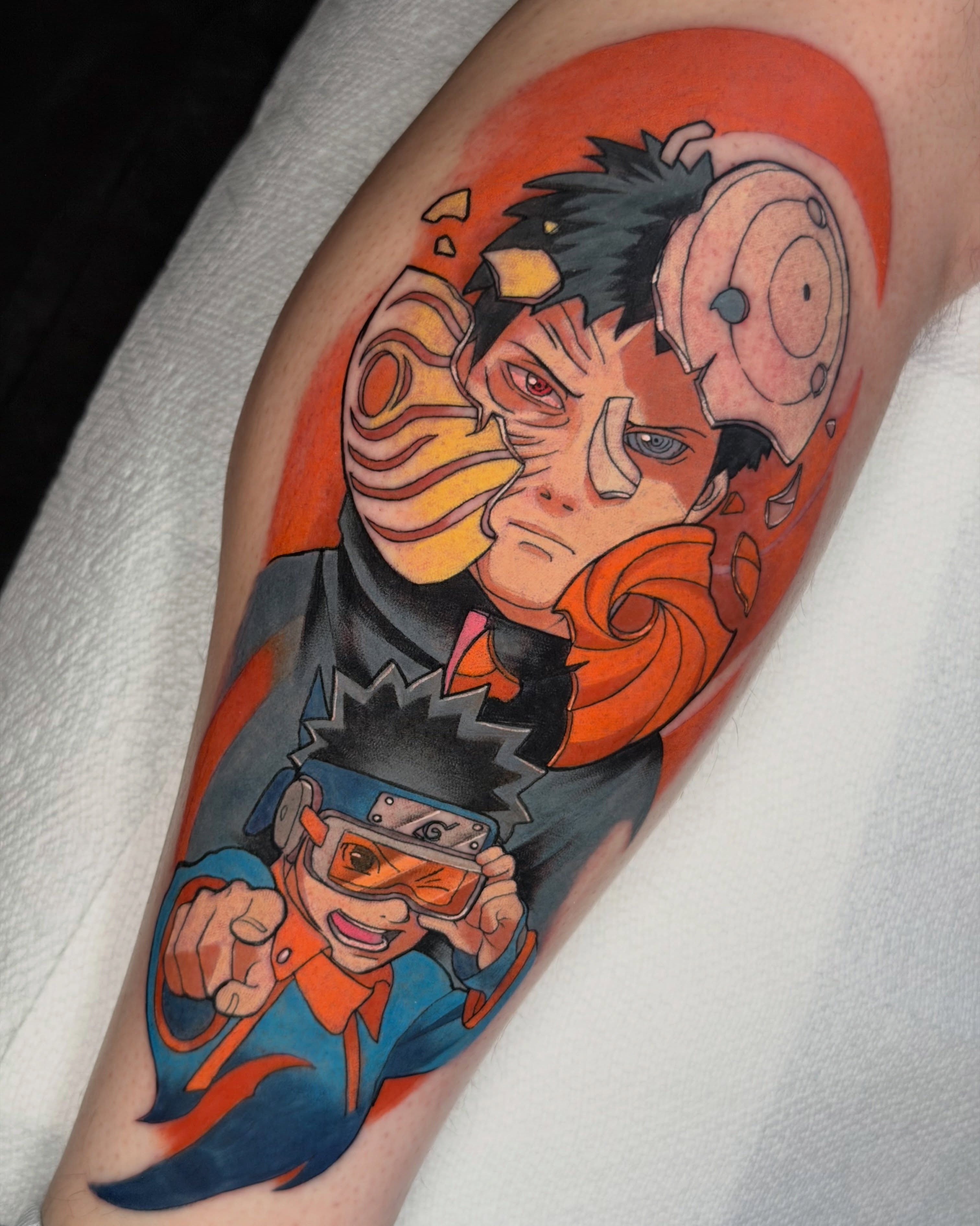 Tattoo by @rigo4k — anime