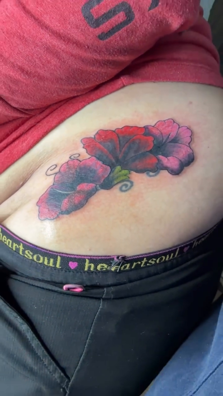 Tattoo by @bluehorseshoetattoo — fine_line, color