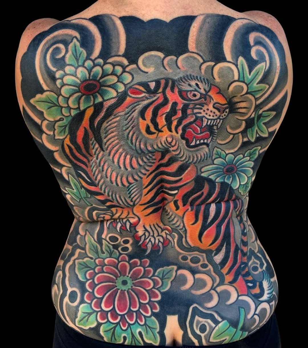 Tattoo by @bobby_ellis_tattooer — japanese_irezumi, black_and_grey