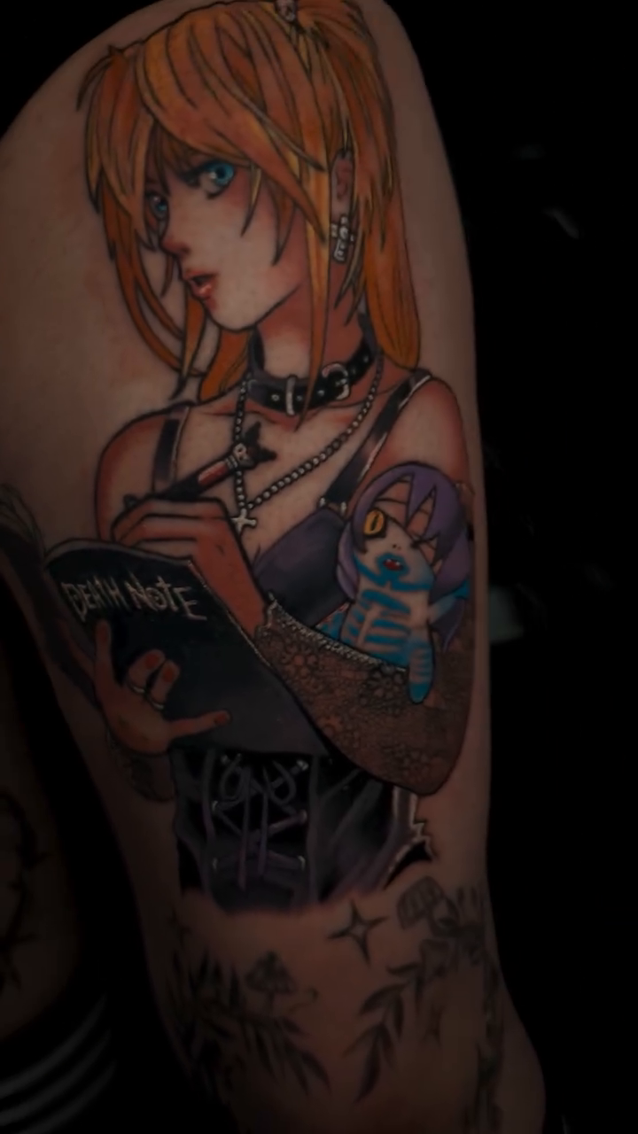 Tattoo by @lyndonkorcala — anime, trash_polka
