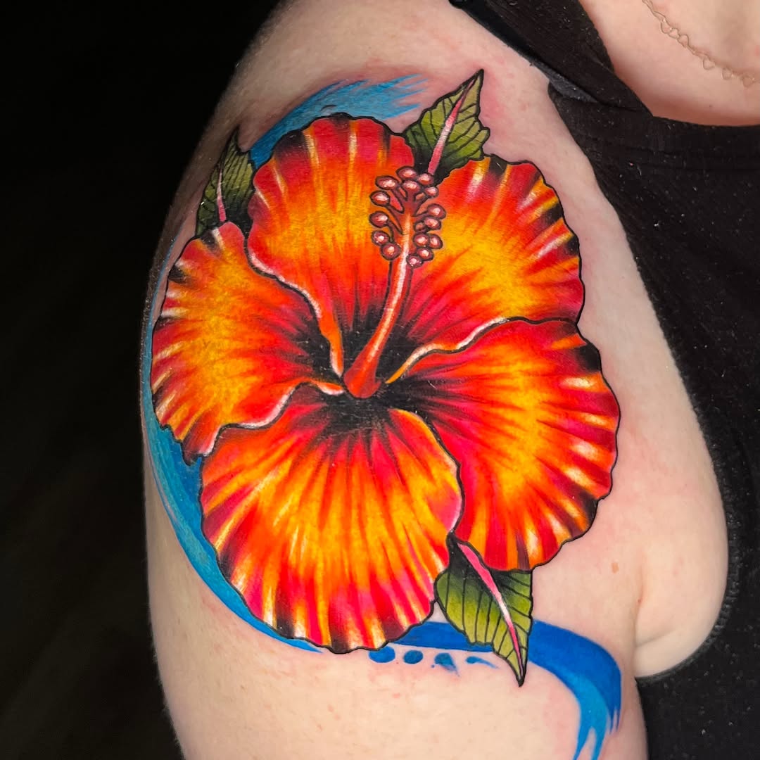 Tattoo by @samhyndmanart — realism, new_school