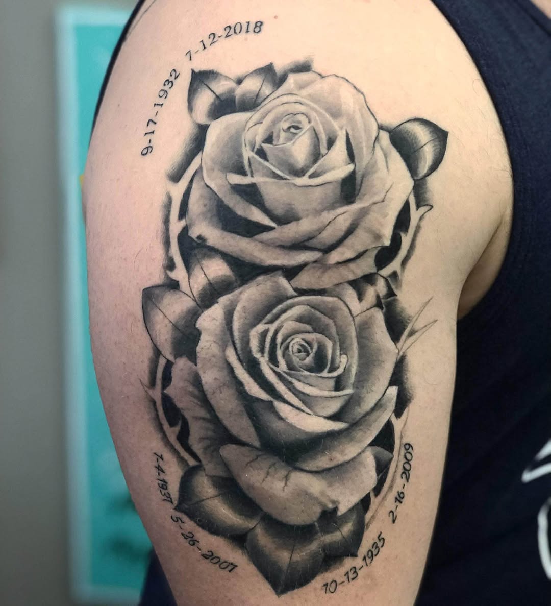 Tattoo by @flora_and_fauna_tattoos — realism, black_and_grey