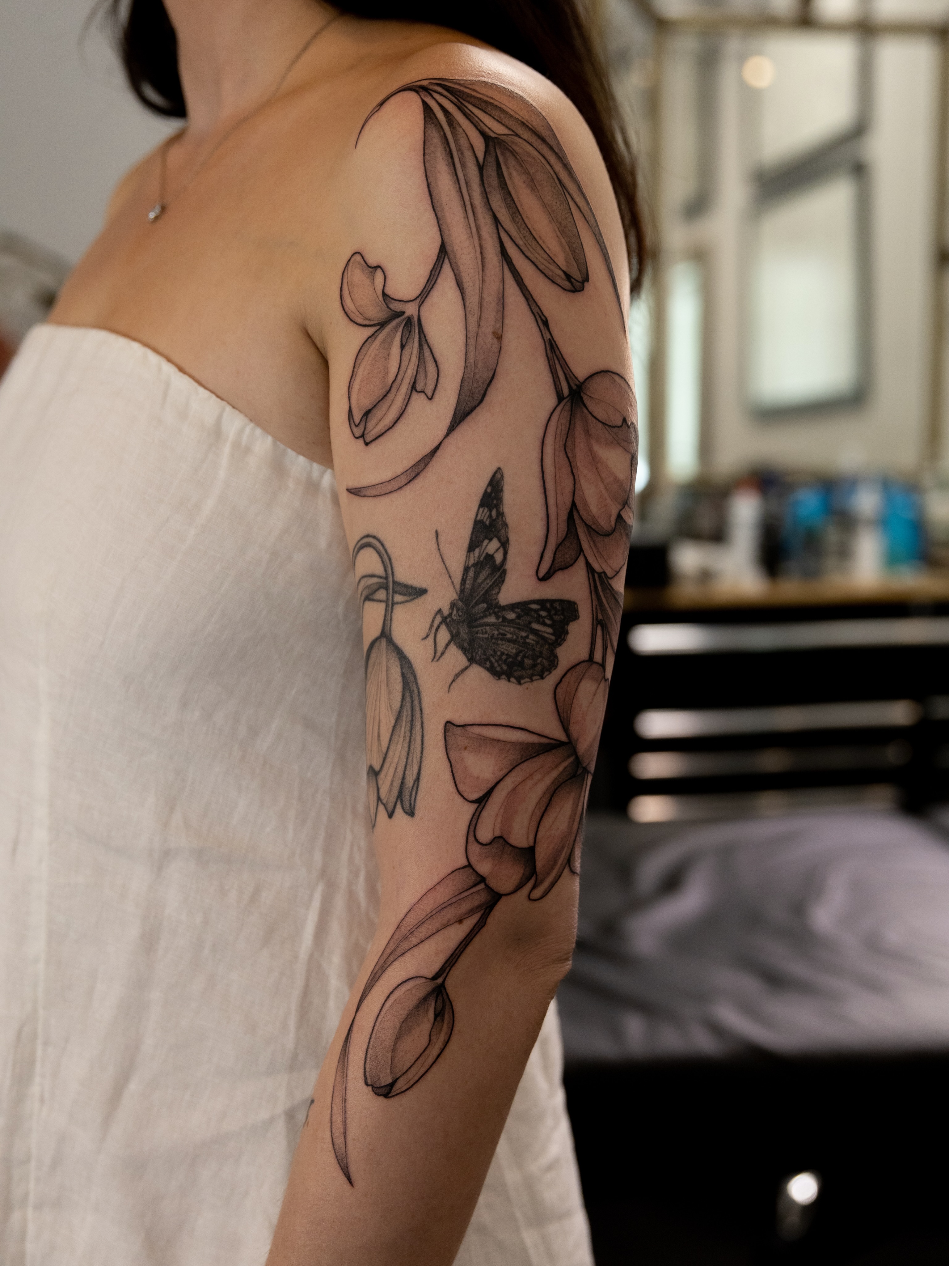 Tattoo by @trueedenstudio — black_and_grey, realism