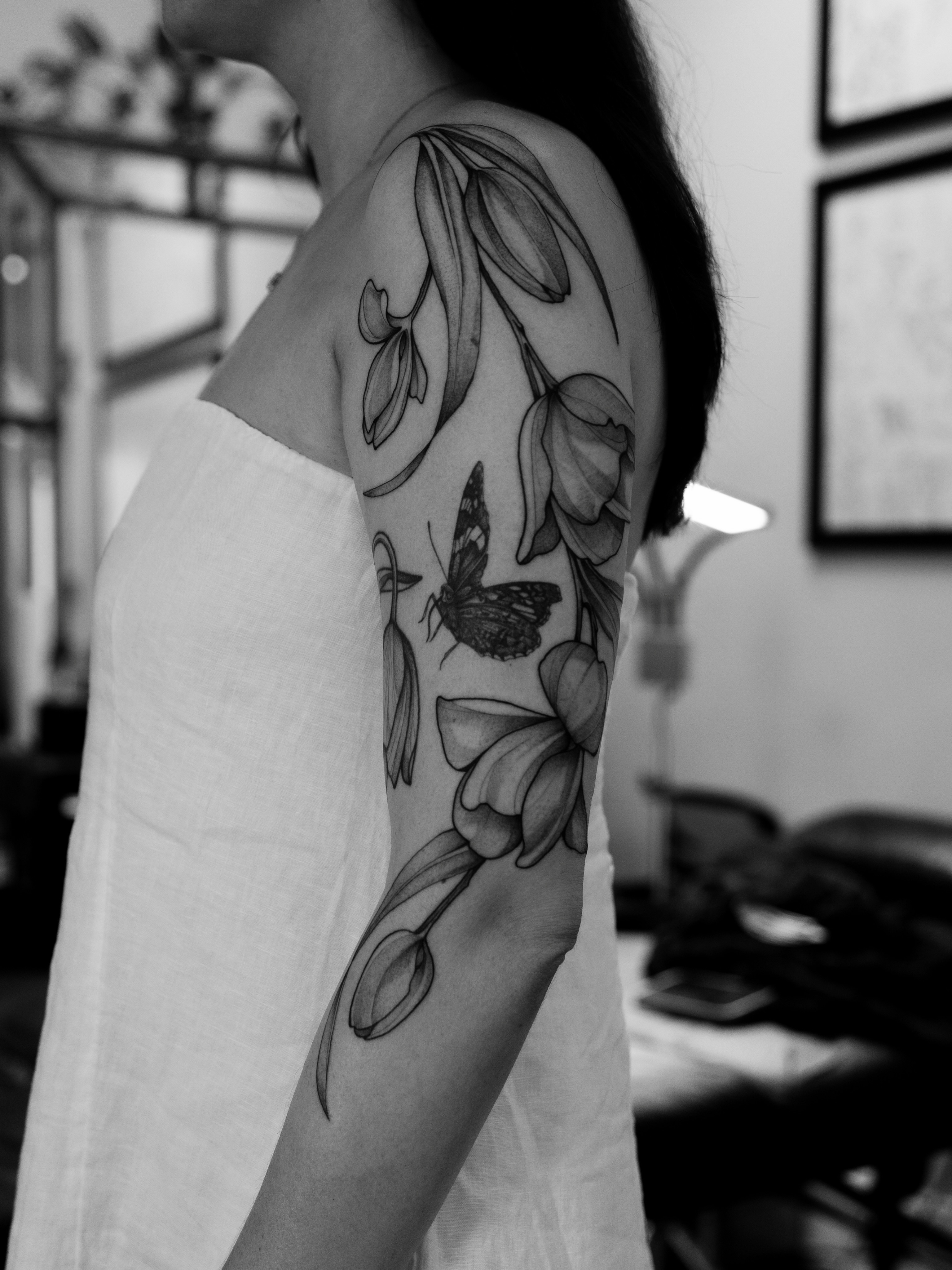 Tattoo by @trueedenstudio — black_and_grey, realism