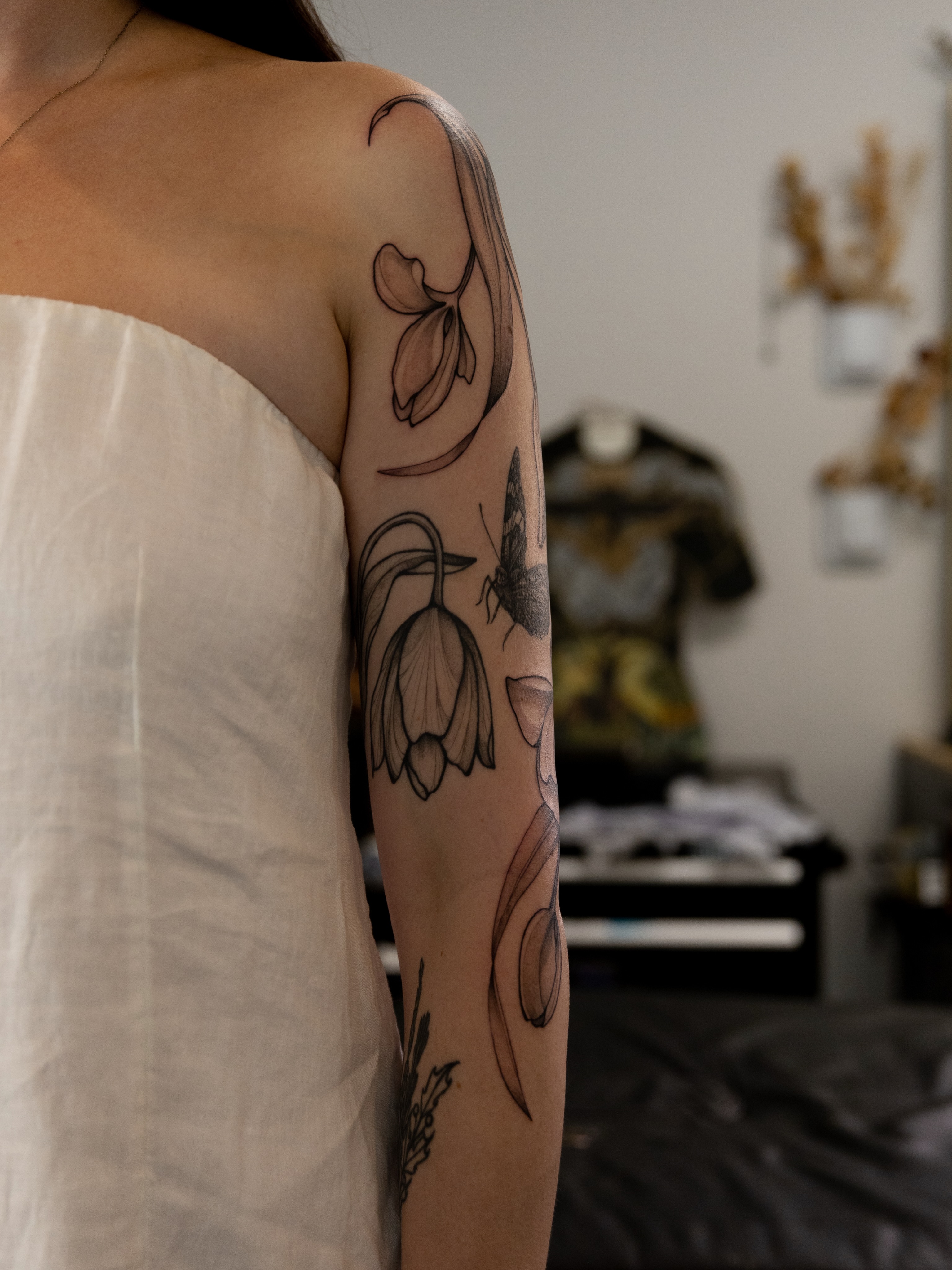 Tattoo by @trueedenstudio — black_and_grey