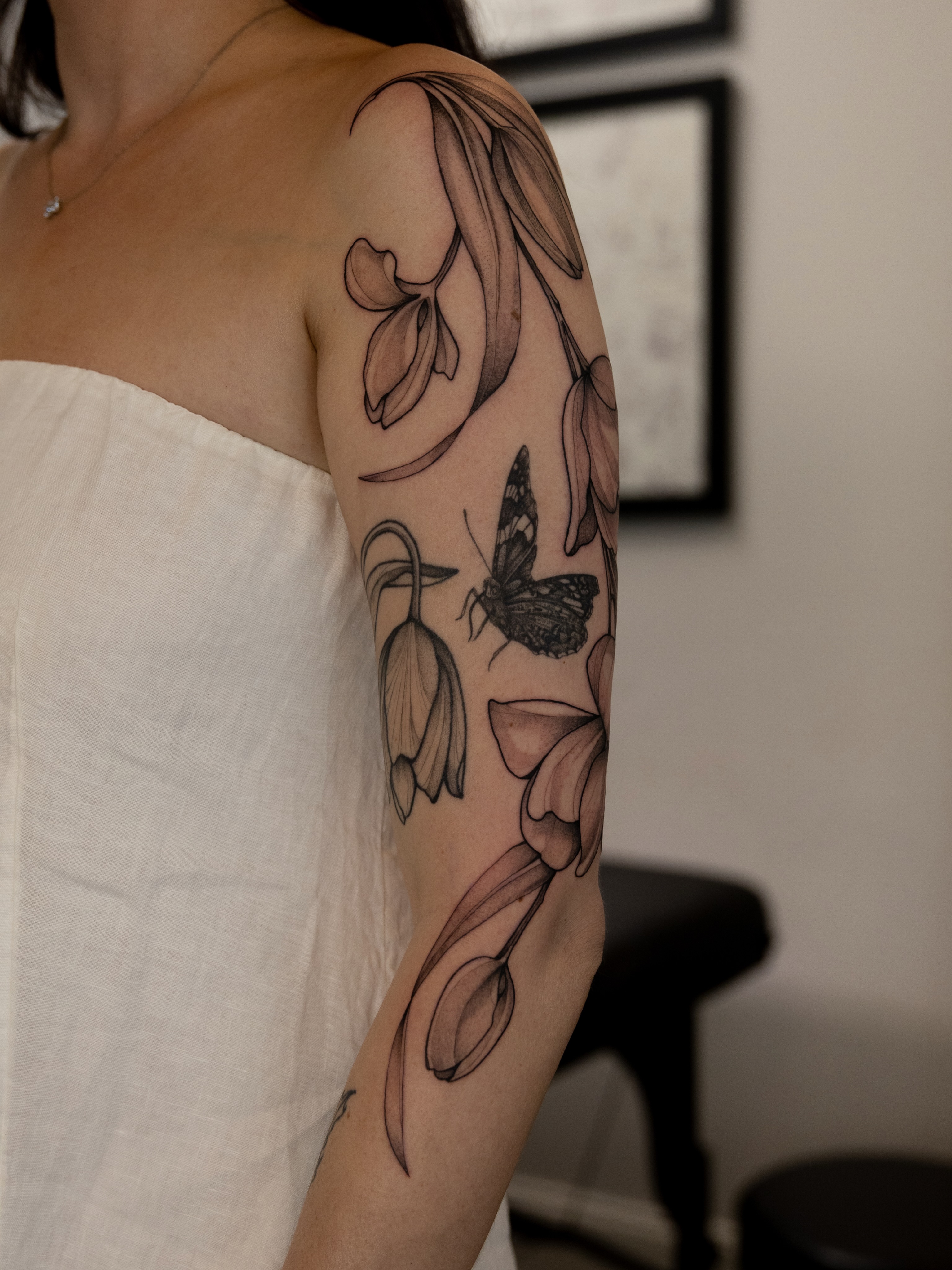 Tattoo by @trueedenstudio — black_and_grey, realism
