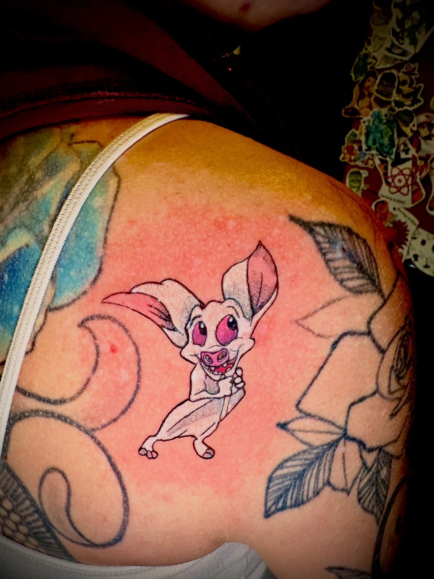 Tattoo by @inkcrediblenerd — illustrative