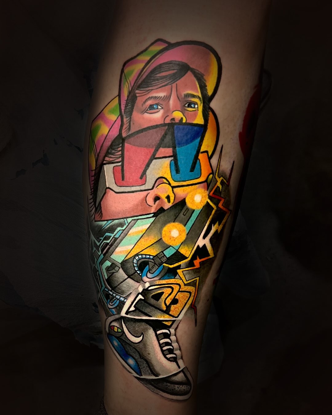 Tattoo by @randy_templin_ — american_traditional, geometric