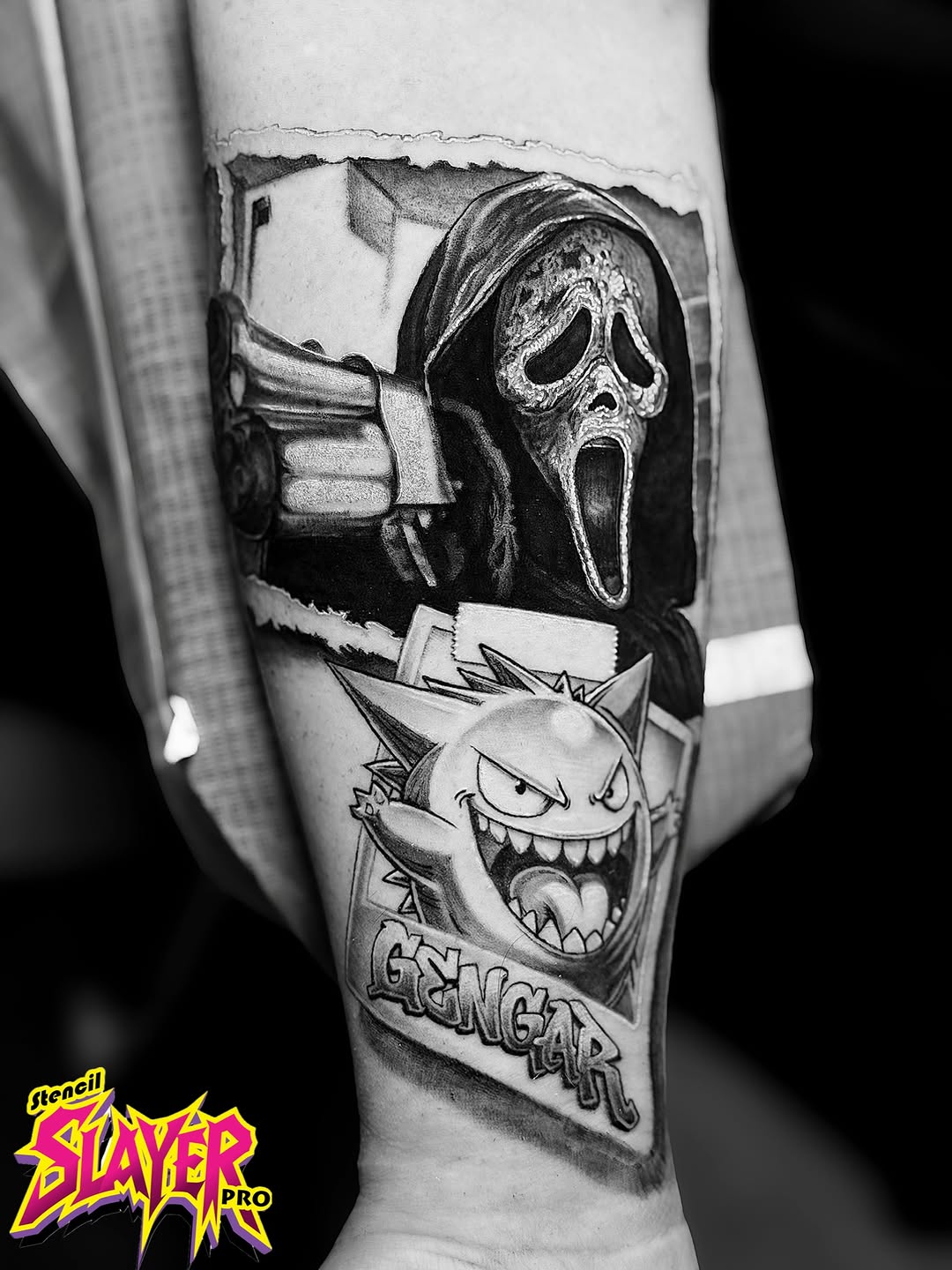 Tattoo by @ibanez773 — realism, anime