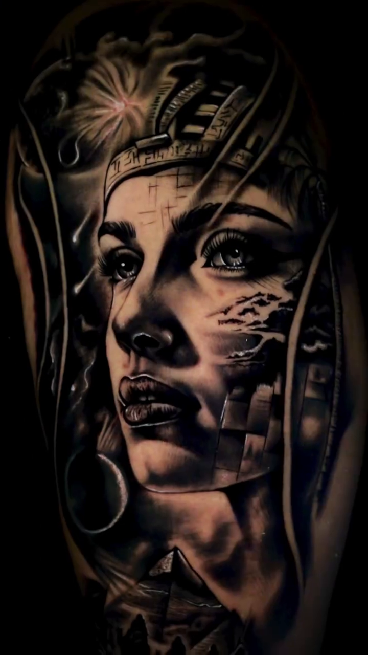 Tattoo by @botero_tattoo β realism, black_and_grey