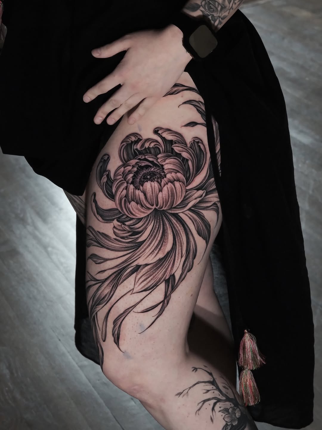 Tattoo by @jackitsforever — black_and_grey, realism