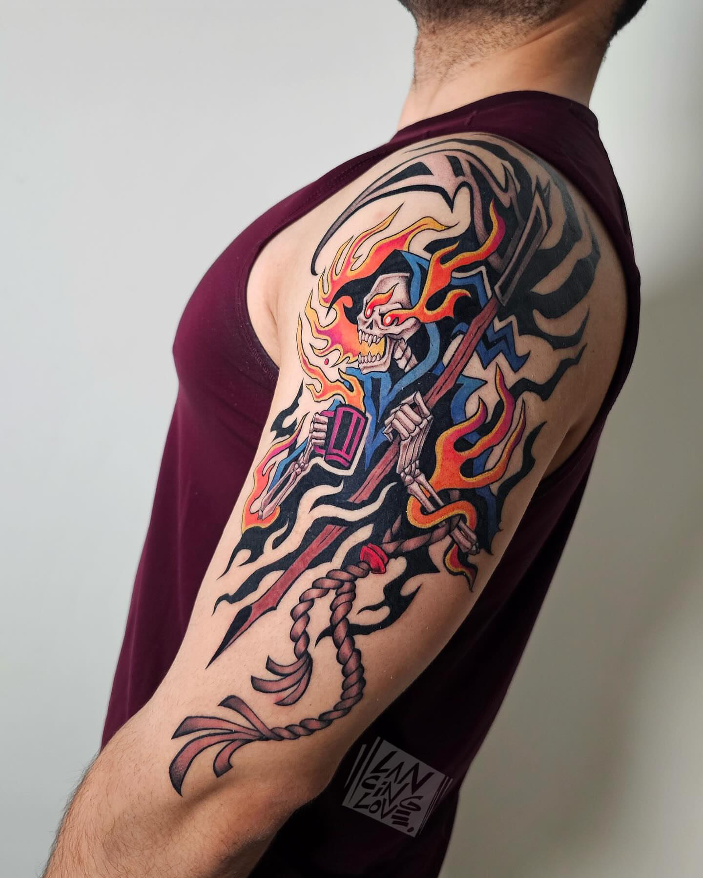 Tattoo by LANCINGLOVE, San Jose, CA