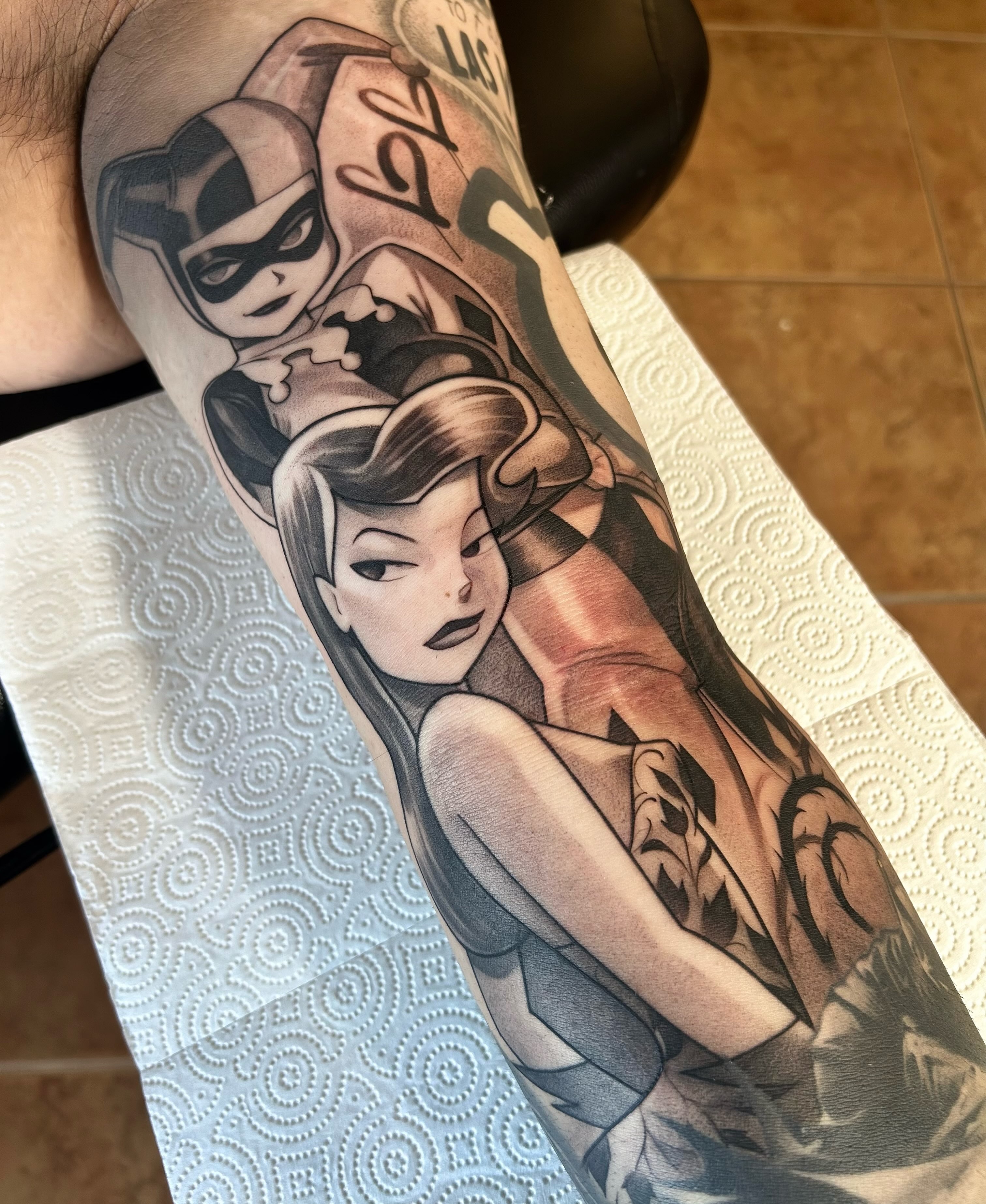 Tattoo by @anthonydavis83 โ black_and_grey, realism