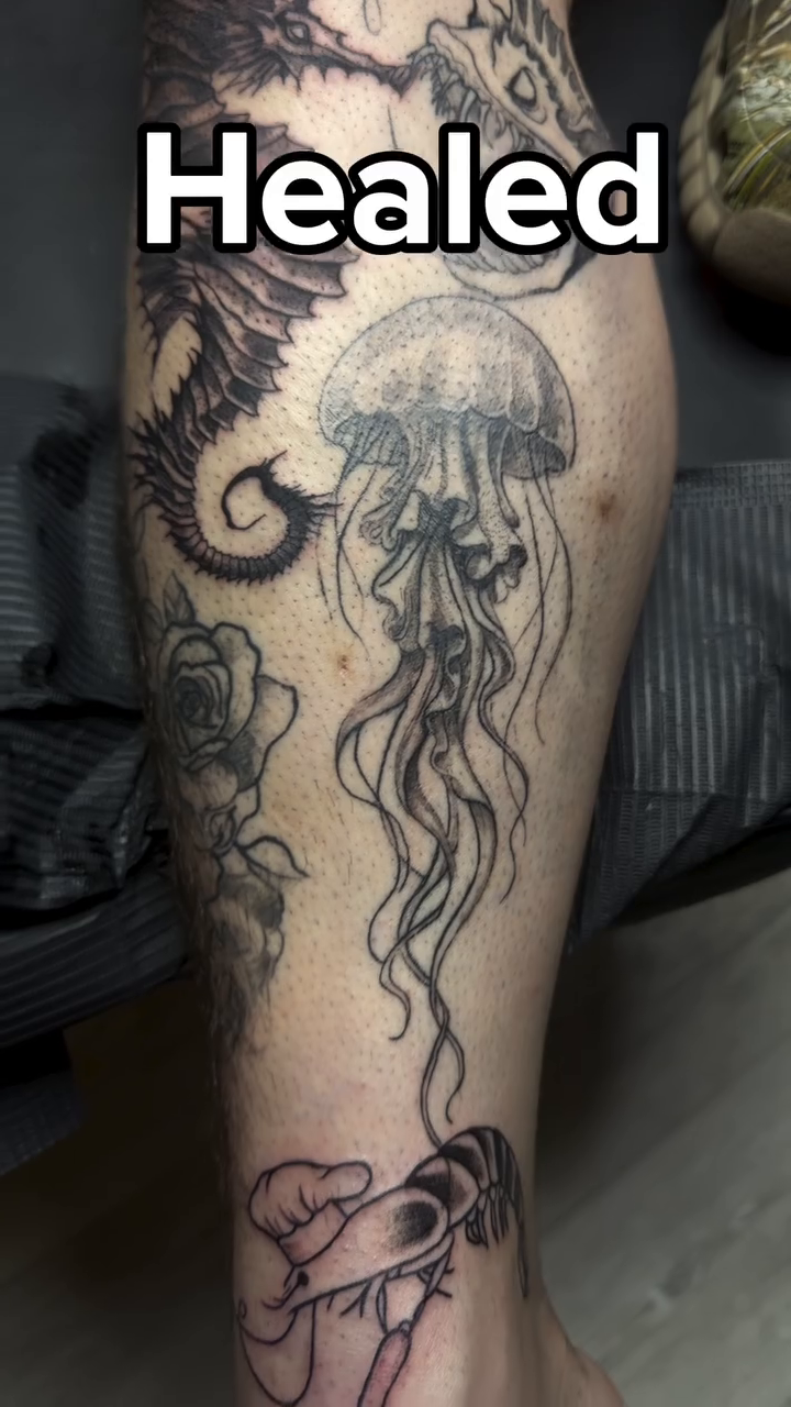 Tattoo by @antgot1nk — black_and_grey, realism