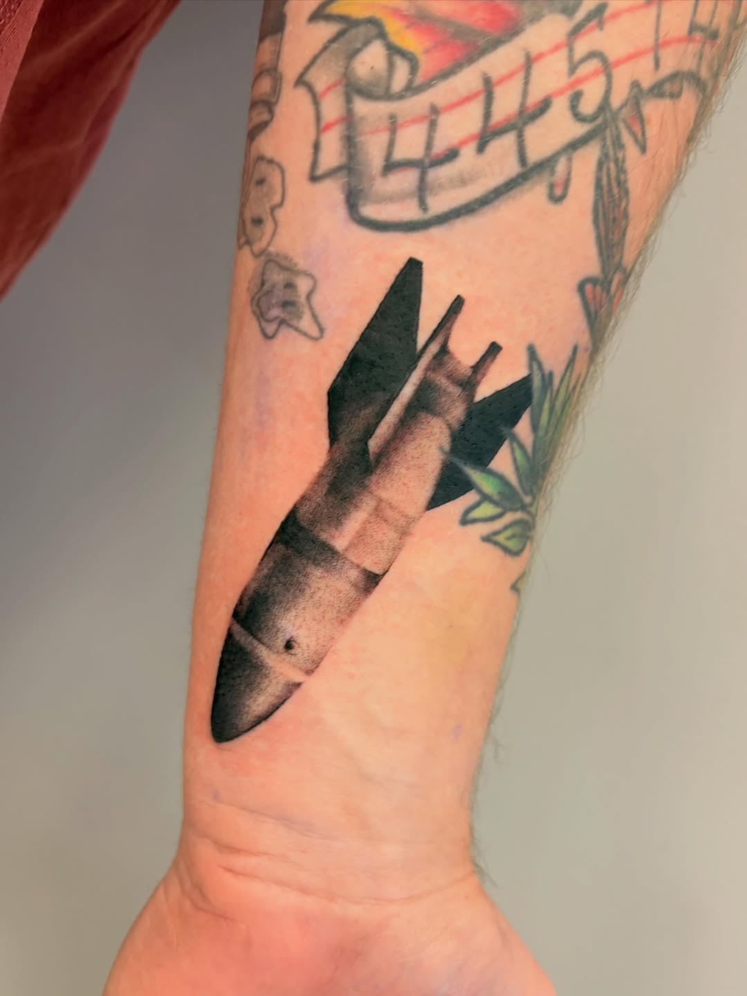 Tattoo by @shrimpfran โ realism, black_and_grey