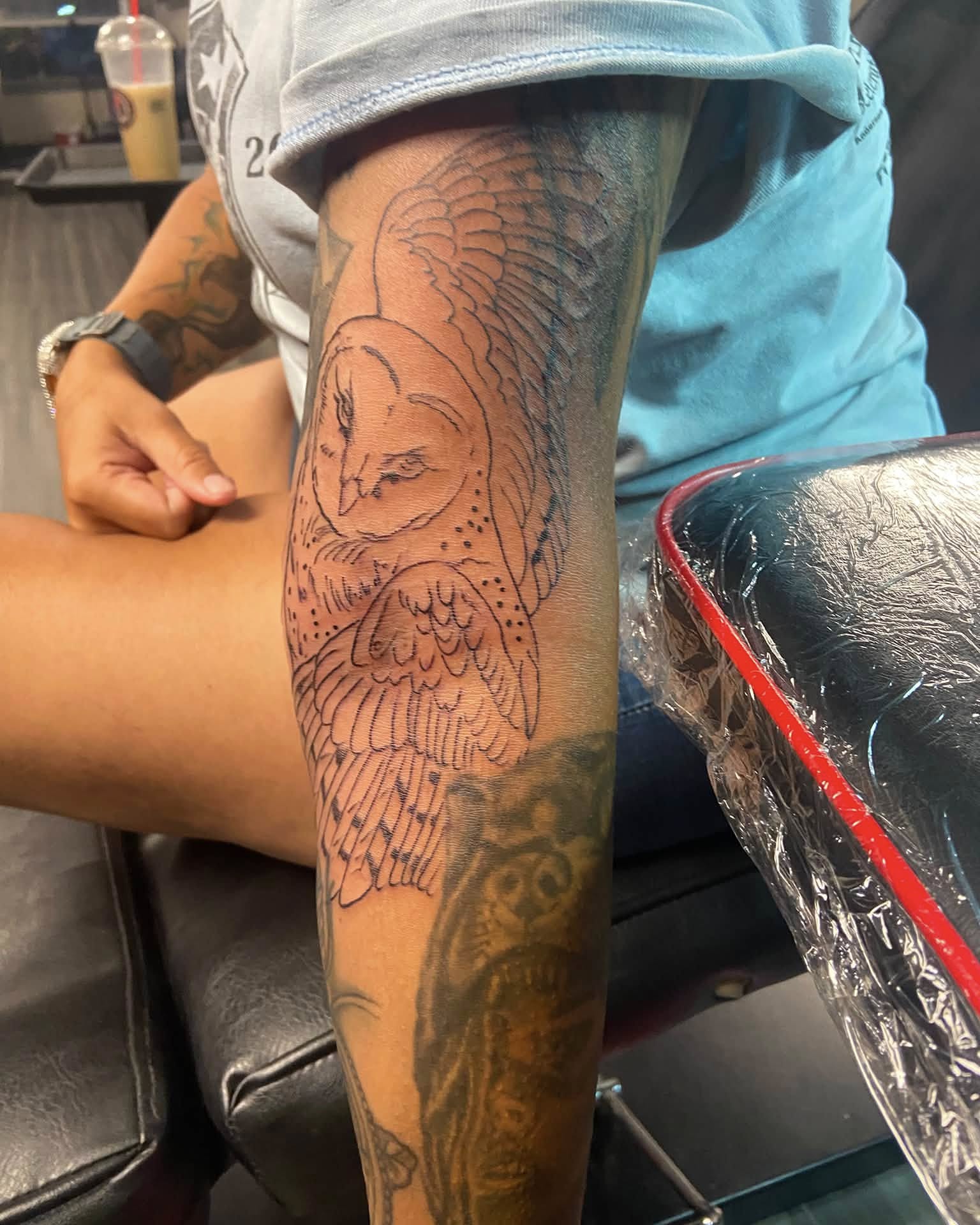 Tattoo by @mikedirty0311 — black_and_grey