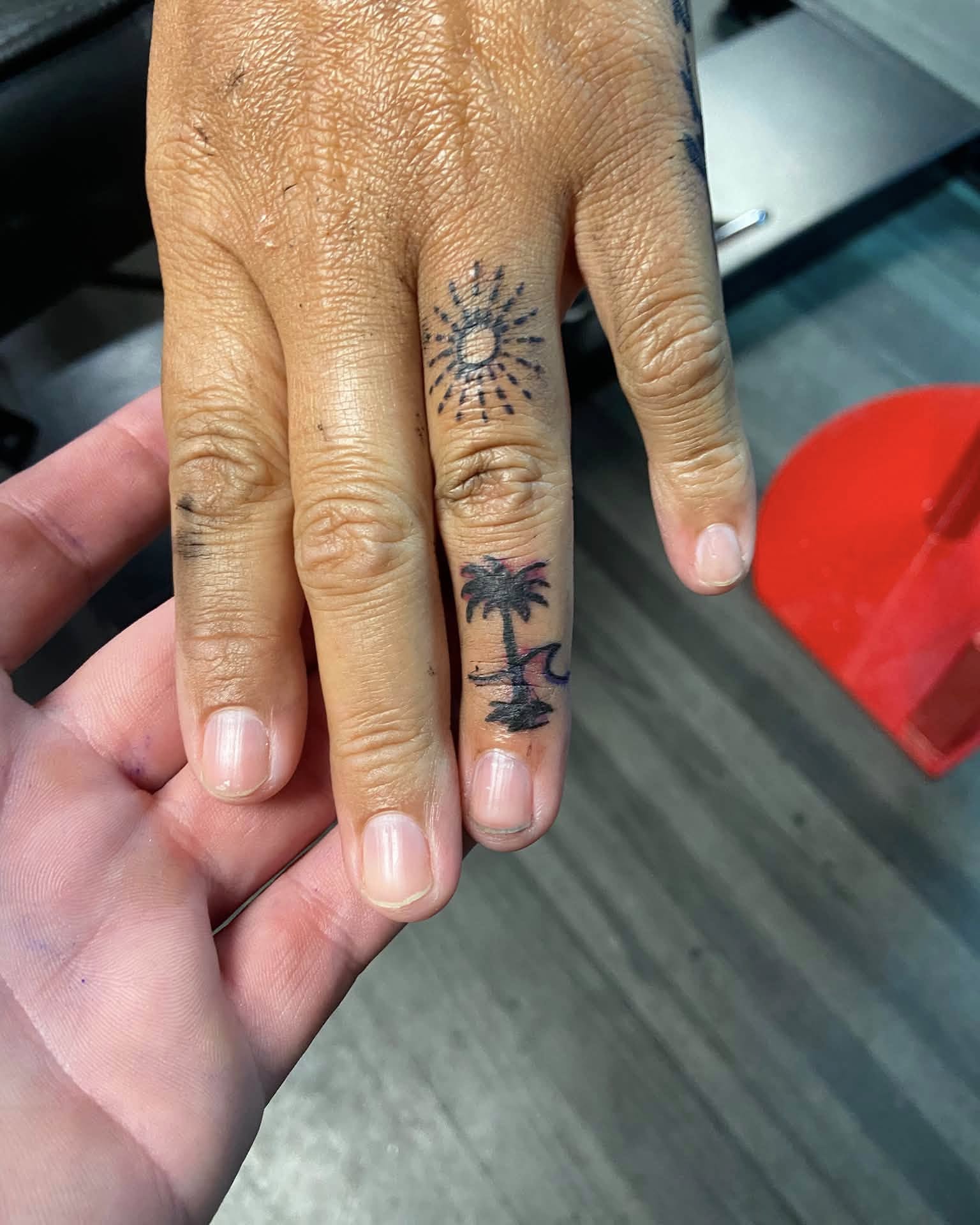 Tattoo by @mikedirty0311 — dotwork