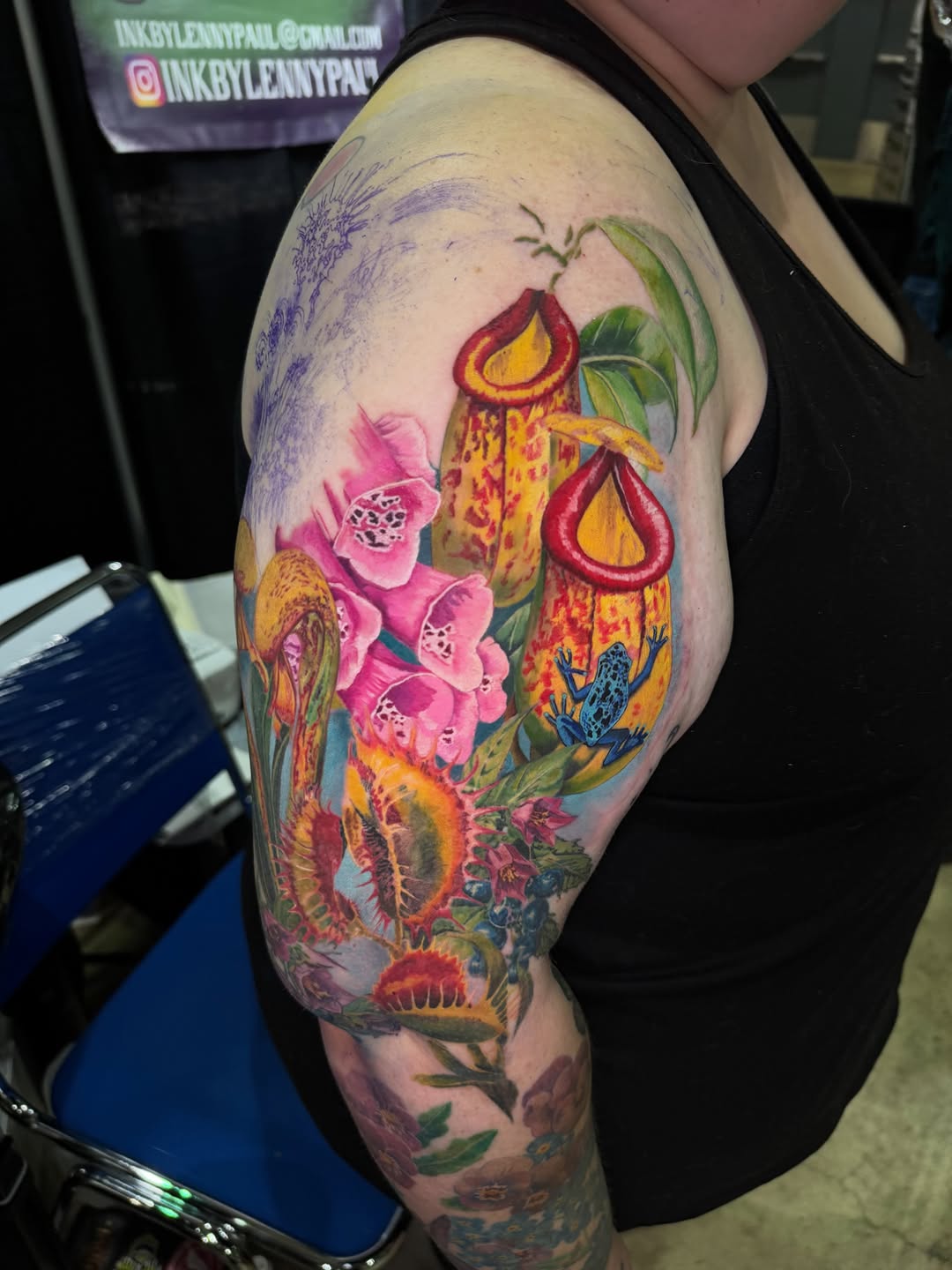 Tattoo by @inkbylennypaul — realism, botanical