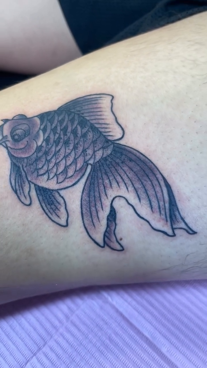 Tattoo by @tattoosbybluez — japanese_irezumi, black_and_grey