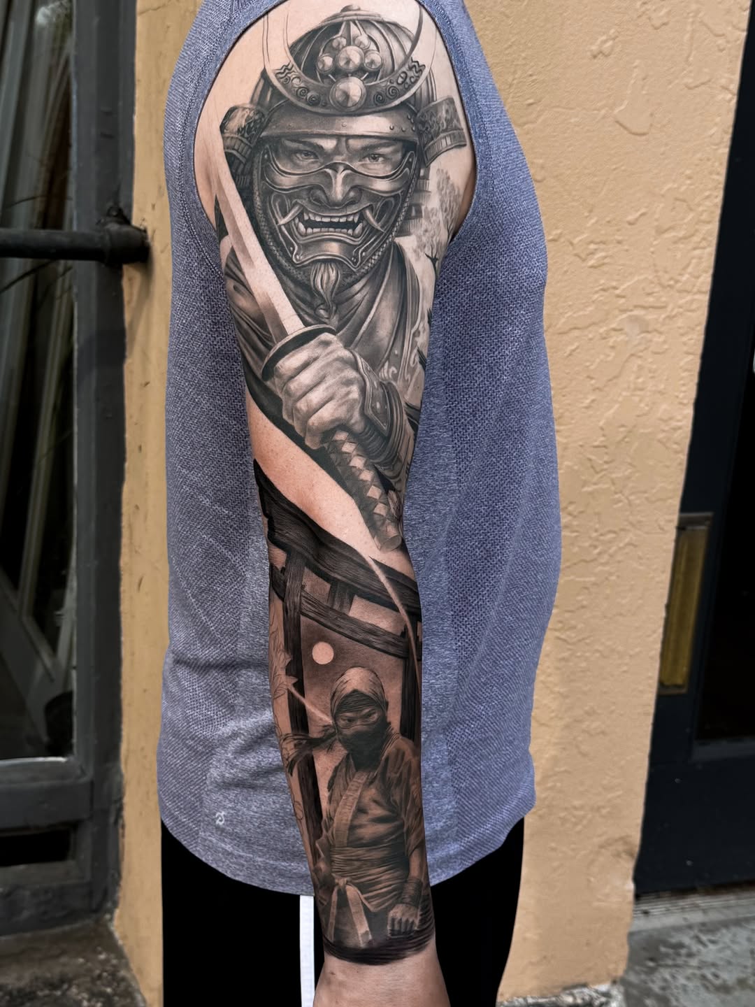 Tattoo by @irena.tattooing — realism, black_and_grey