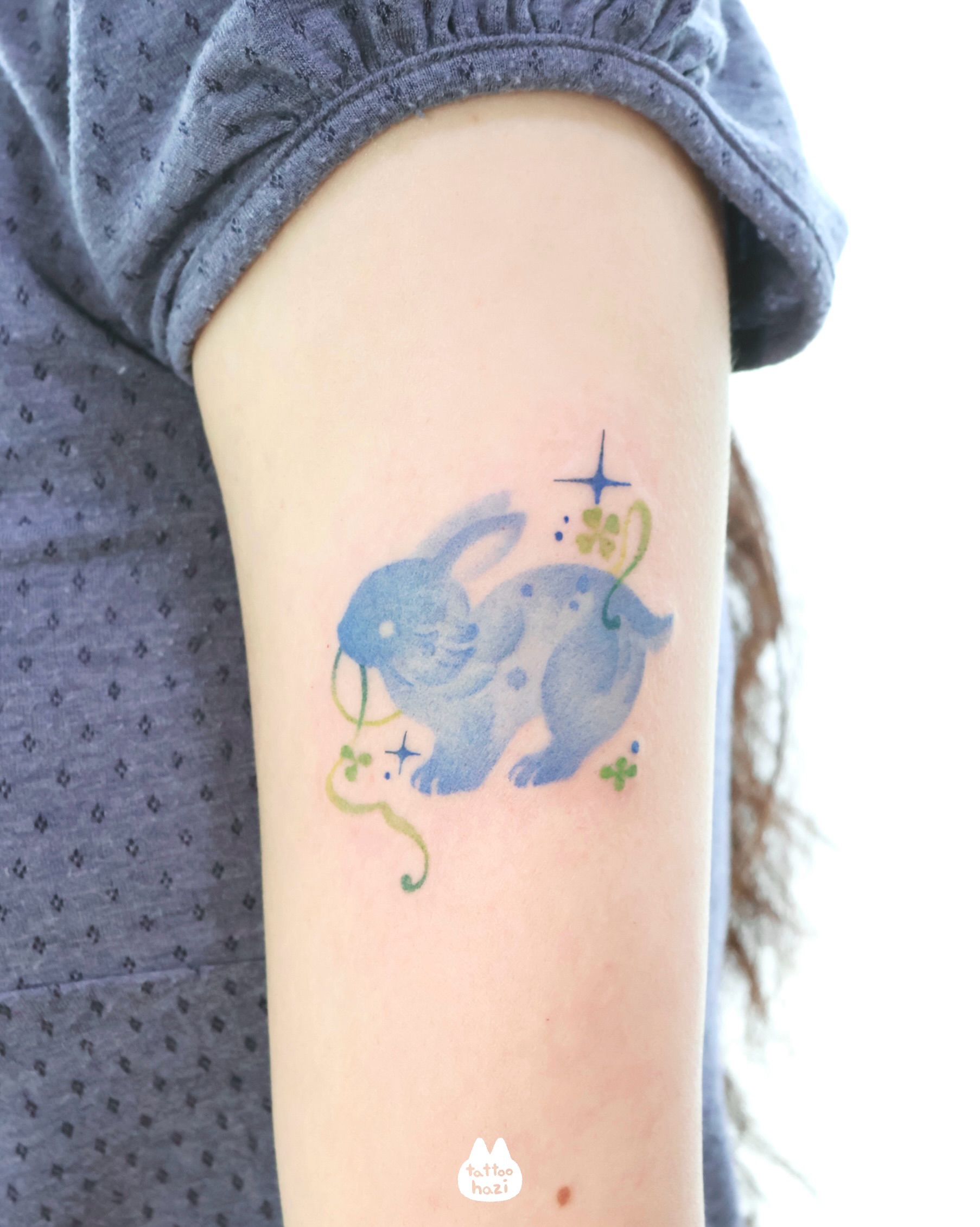 Tattoo by @tattoo_hazi — watercolor