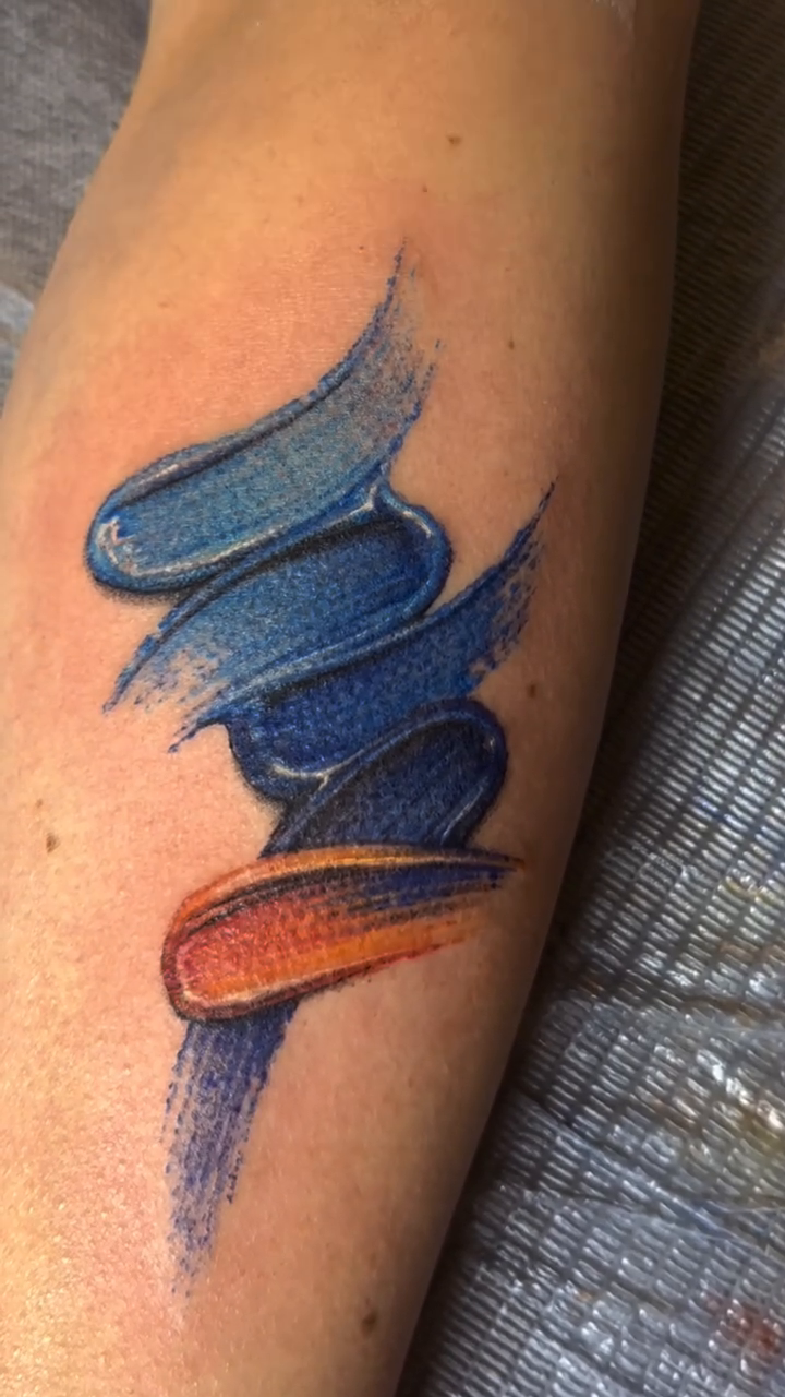 Tattoo by @gemma_tattooer — watercolor