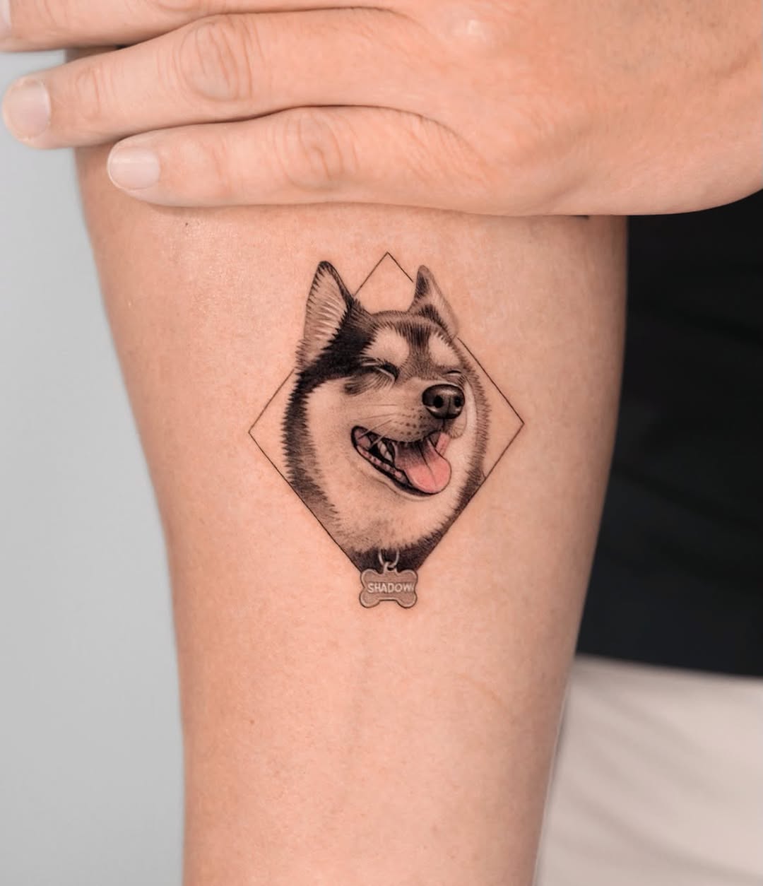 Tattoo by @zeal_tattoo — realism, black_and_grey