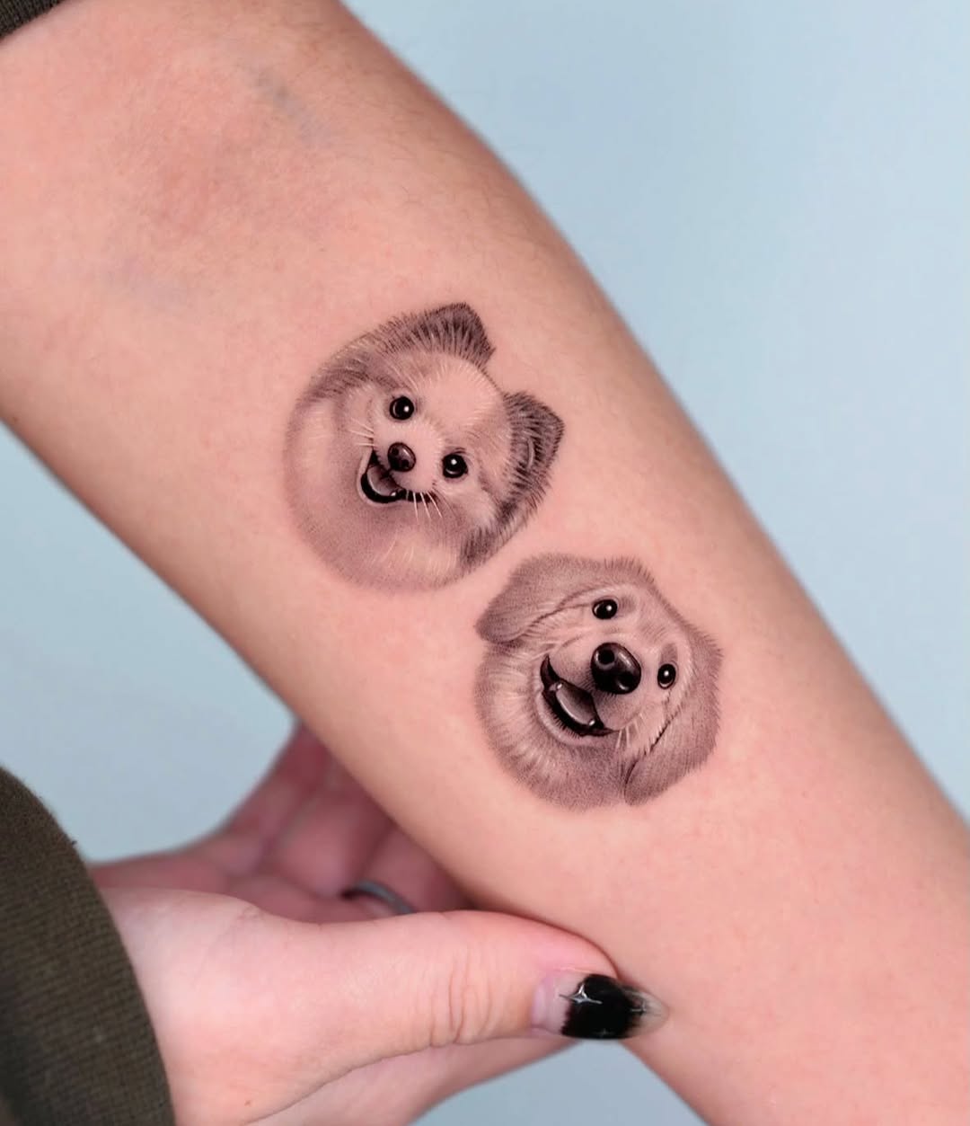 Tattoo by @zeal_tattoo — realism, black_and_grey