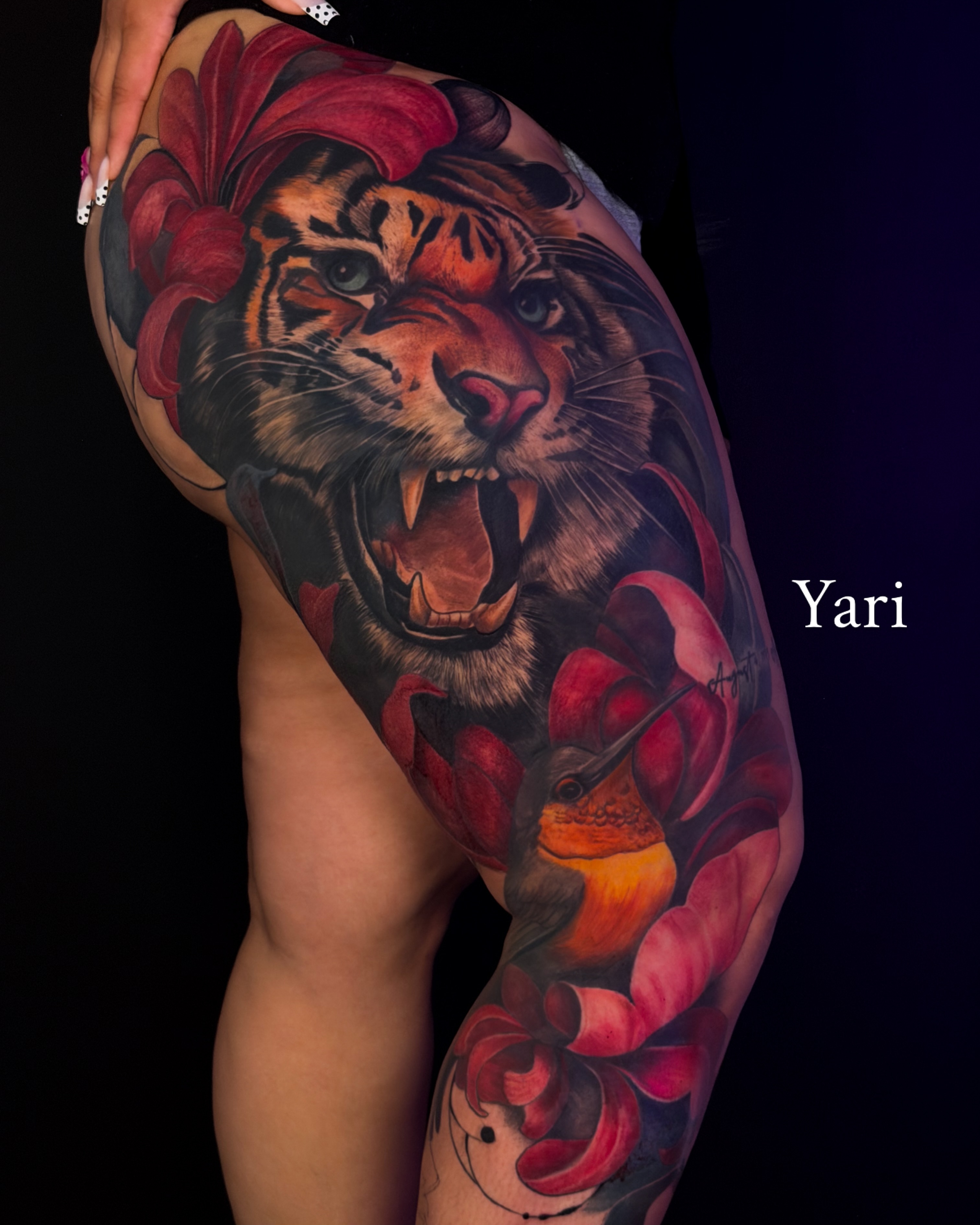 Tattoo by @isabelroseink — realism, japanese_irezumi