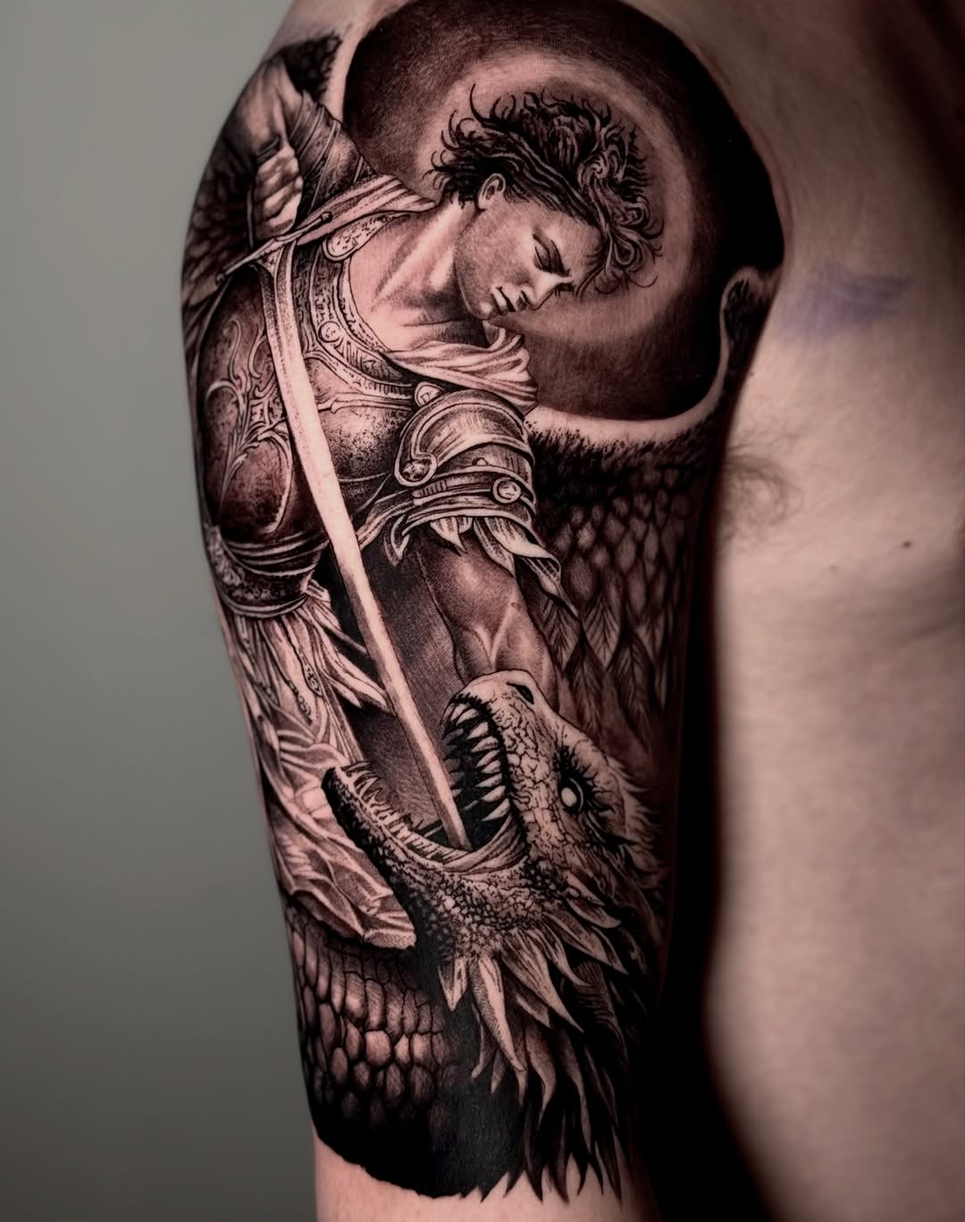 Tattoo by @italonanais — realism, black_and_grey