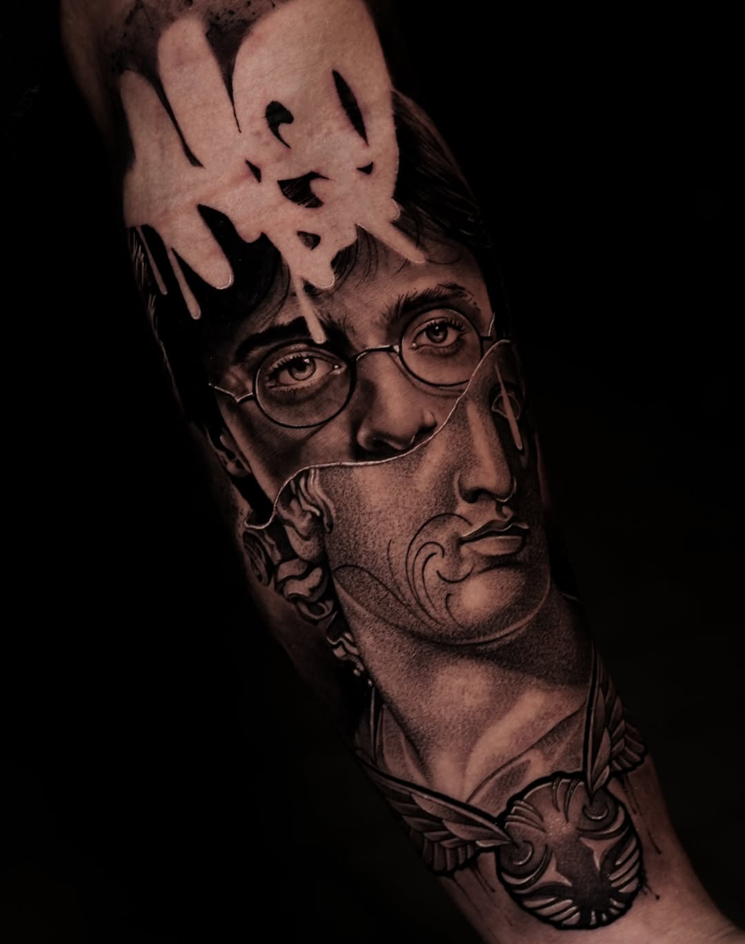 Tattoo by @italonanais — realism, black_and_grey