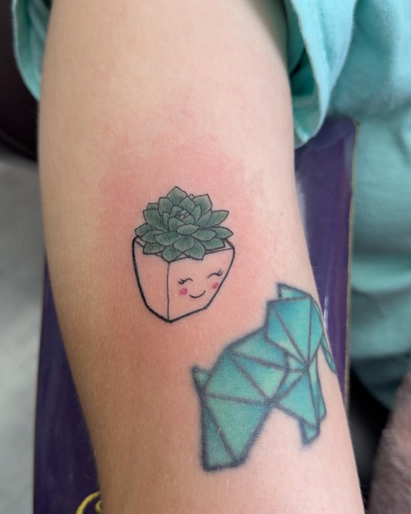 Tattoo by @tattoosbysoldiermike — new_school, minimalist