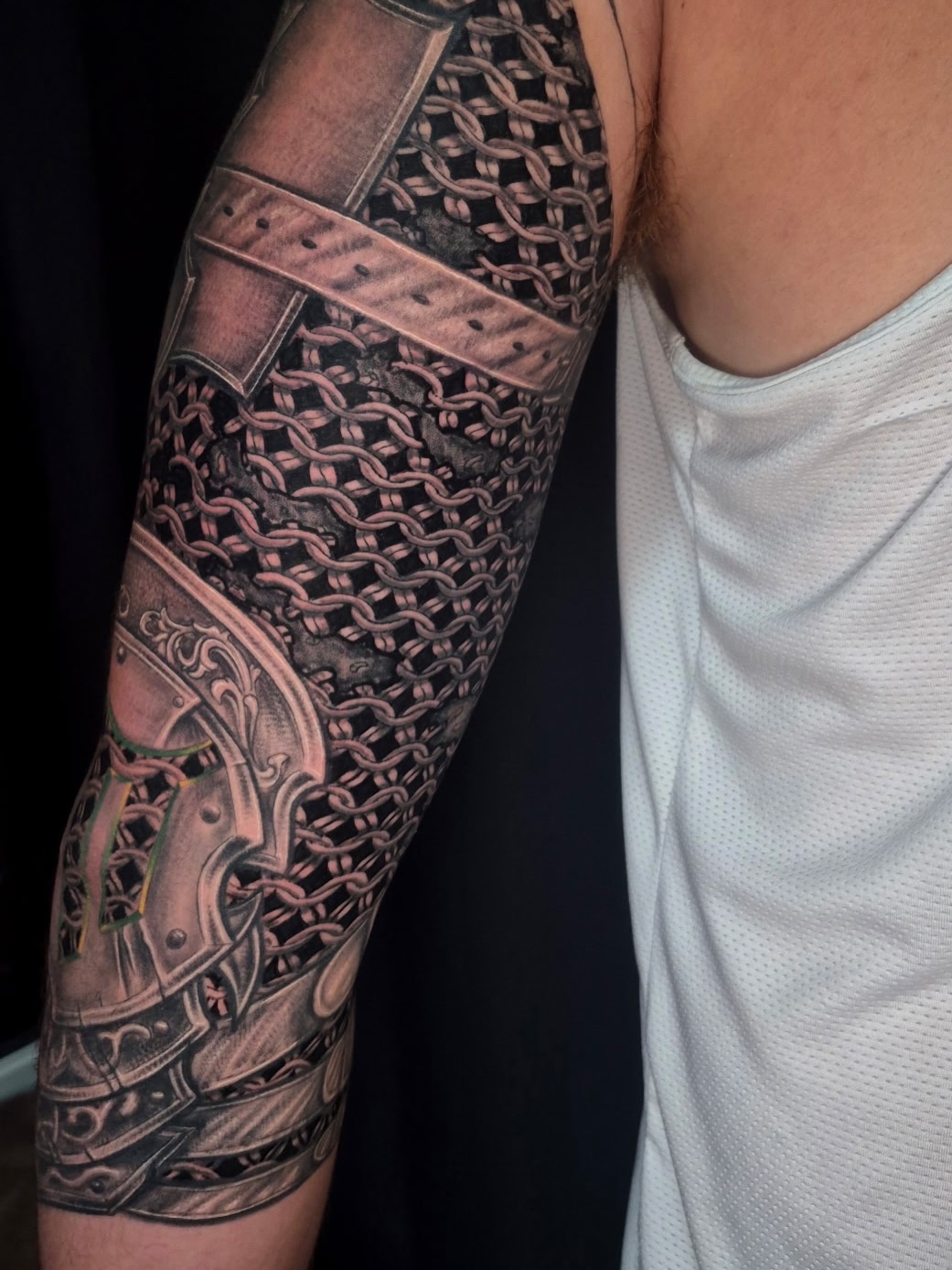Tattoo by @jinx_ryder — realism, black_and_grey